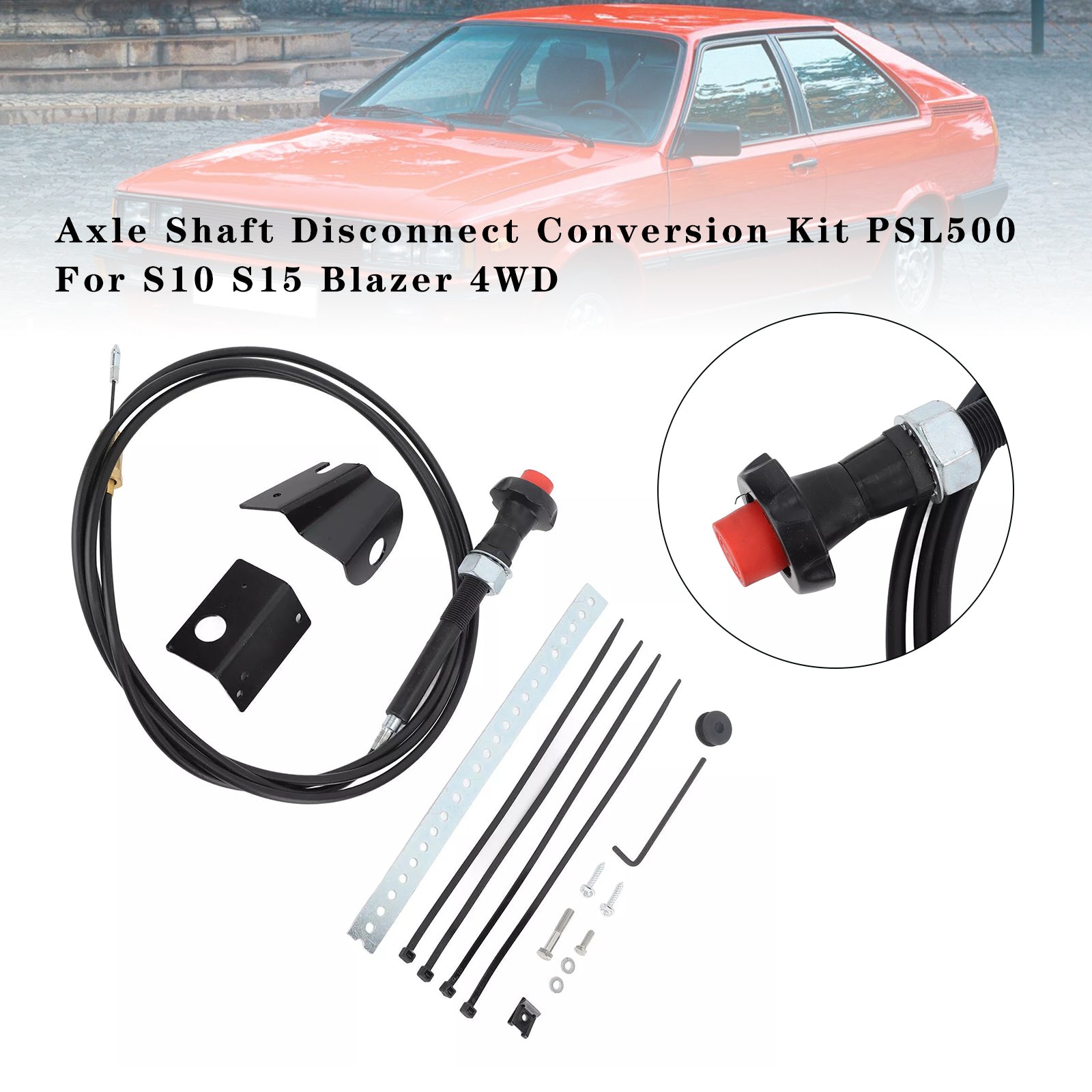 Axle Shaft Disconnect Conversion Kit PSL500 For S10 S15 Blazer 4WD