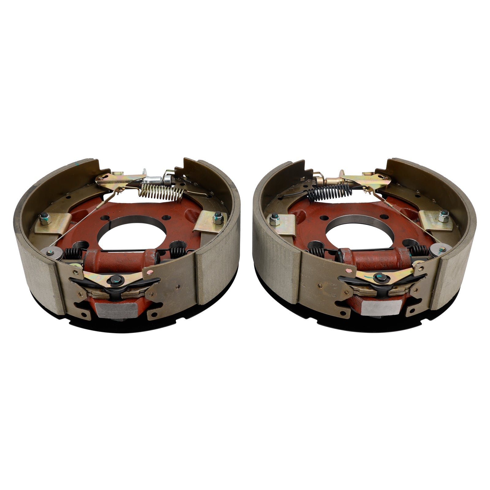 2PCS 12-1/4" X 3-3/8" (12.25" X 3.375") Hydraulic Trailer Brake Assembly