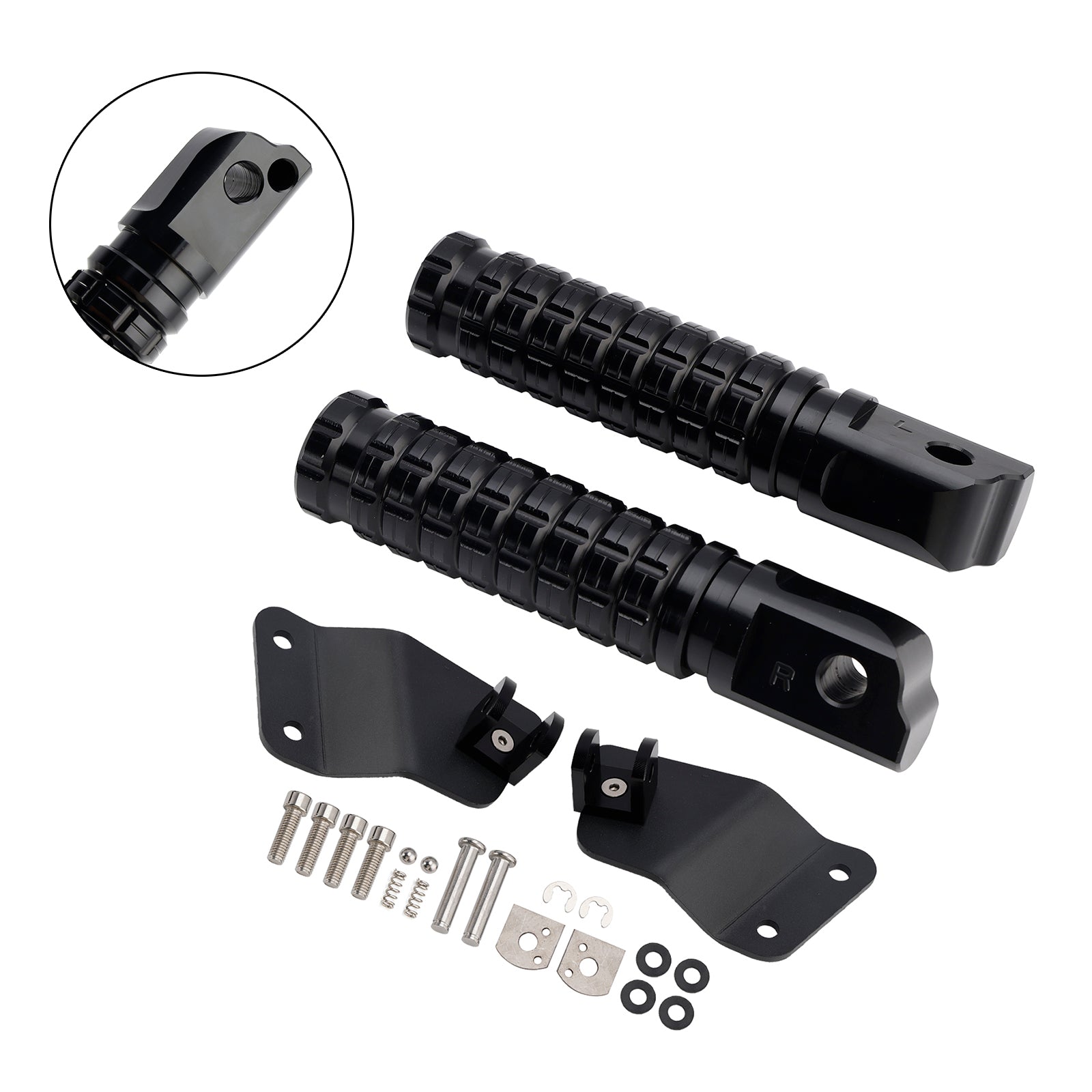 Rear Footrests Foot Peg fit for Honda CT125 Hunter Cub Trail 125 21-24 JA55/JA65