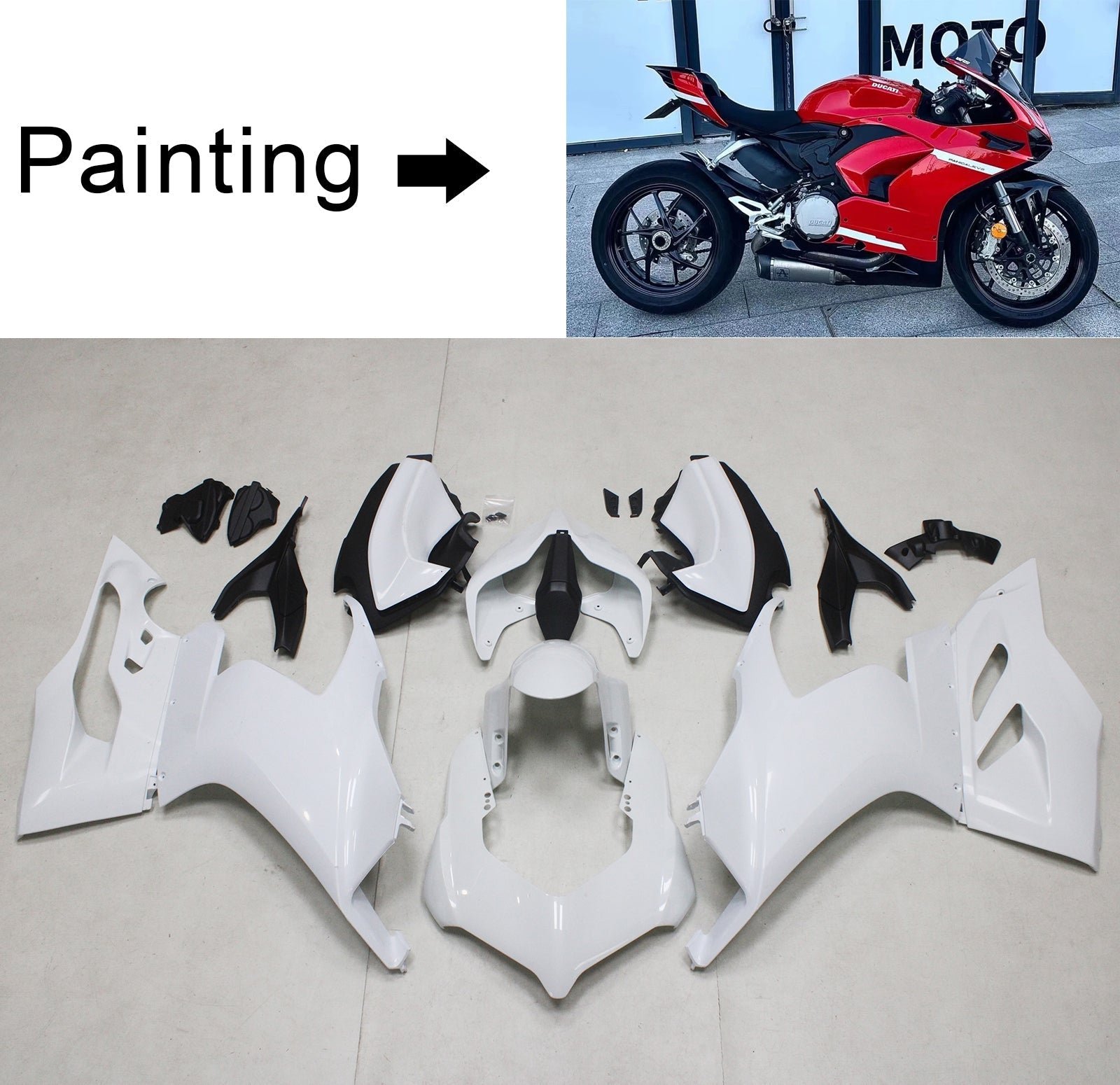 Ducati Panigale V2 2020-2024 Fairing Kit Bodywork