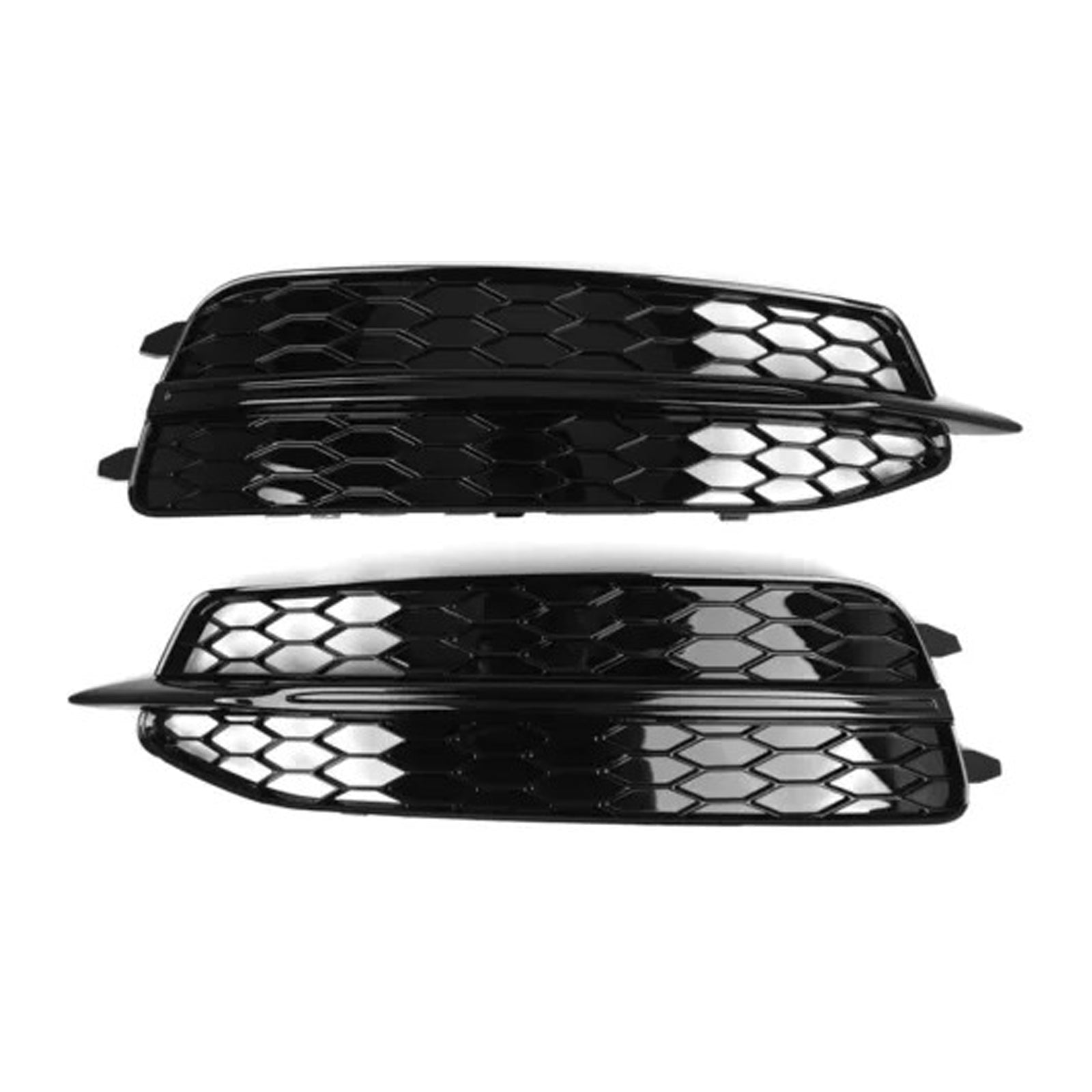 2012-2014 Audi A6 C7 S-Line 2X Car Front Bumper Fog Light Grilles