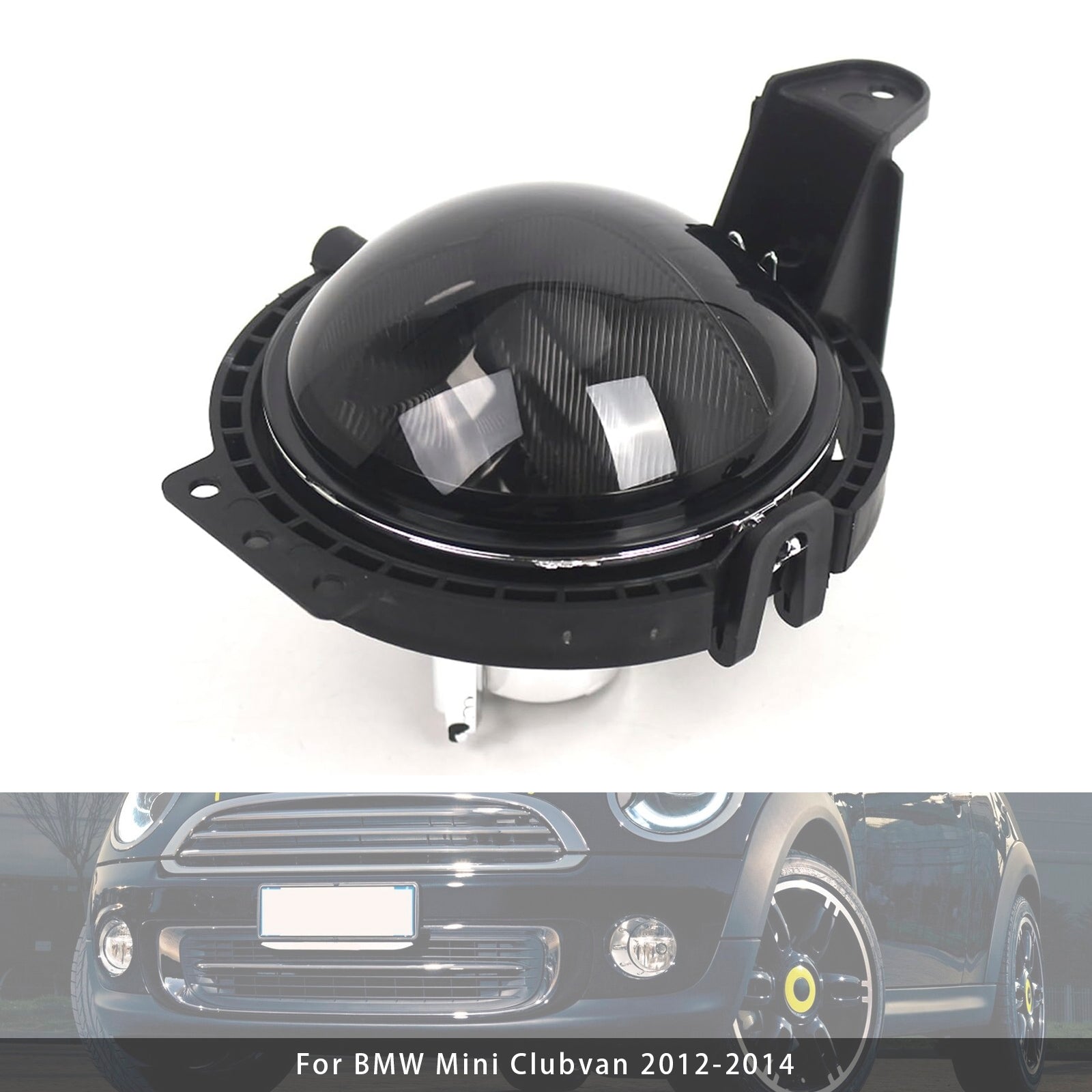 1 Pcs Front Bumper Fog Light For Mini R55 R56 R58 R59 R60 63172751295 Smoke Lens