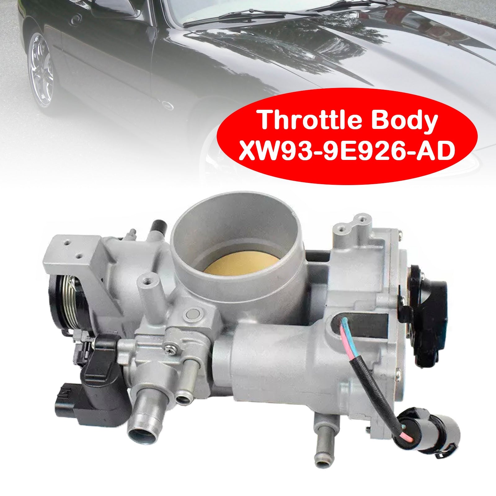 Throttle Body XW93-9E926-AD For 1998-2003 Jaguar XJ8 Vanden Plas X308 4.0L