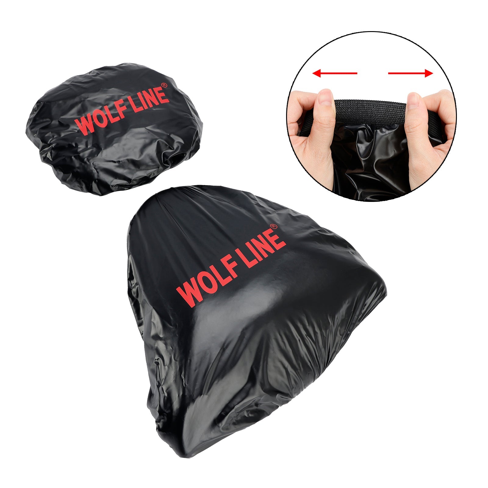 Rider Passenger Seat Cover Cushion Waterproof Fit For Motorcycle Road Racing