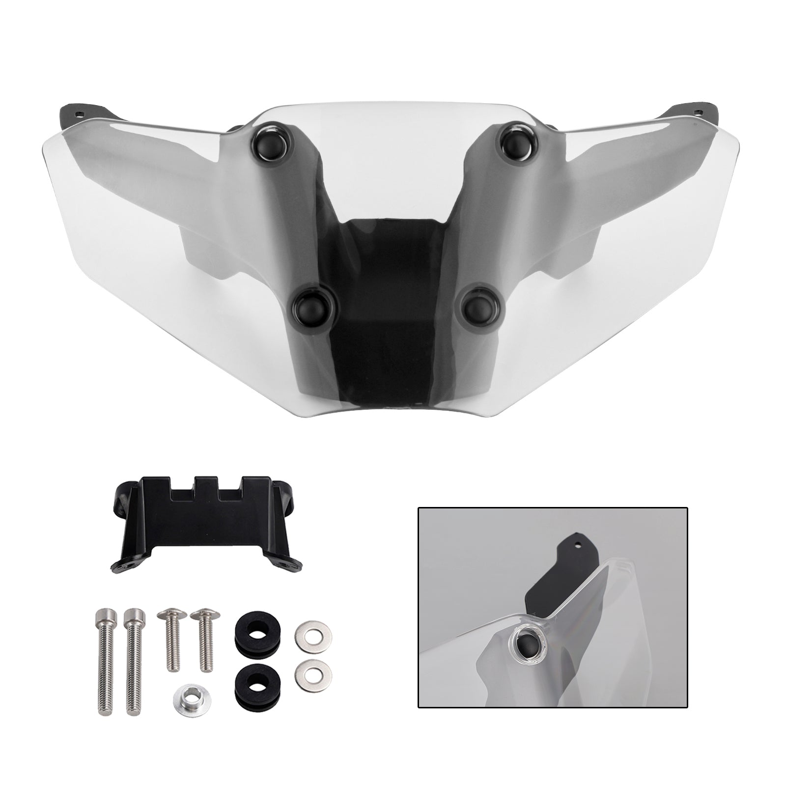 2024-2025 야마하 MT-09/SP ABS 오토바이 윈드실드 윈드스크린