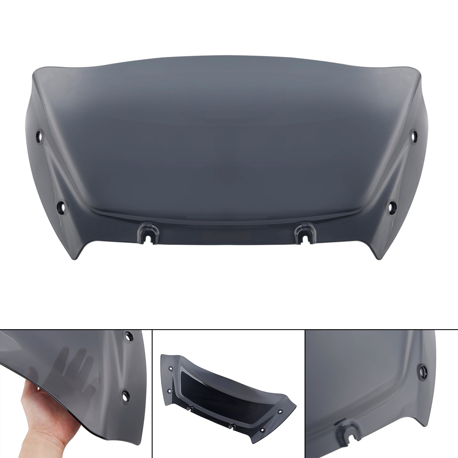 2023-2024 투어링 스트리트 글라이드 CVO 117 121 9인치 윈드실드 윈드스크린