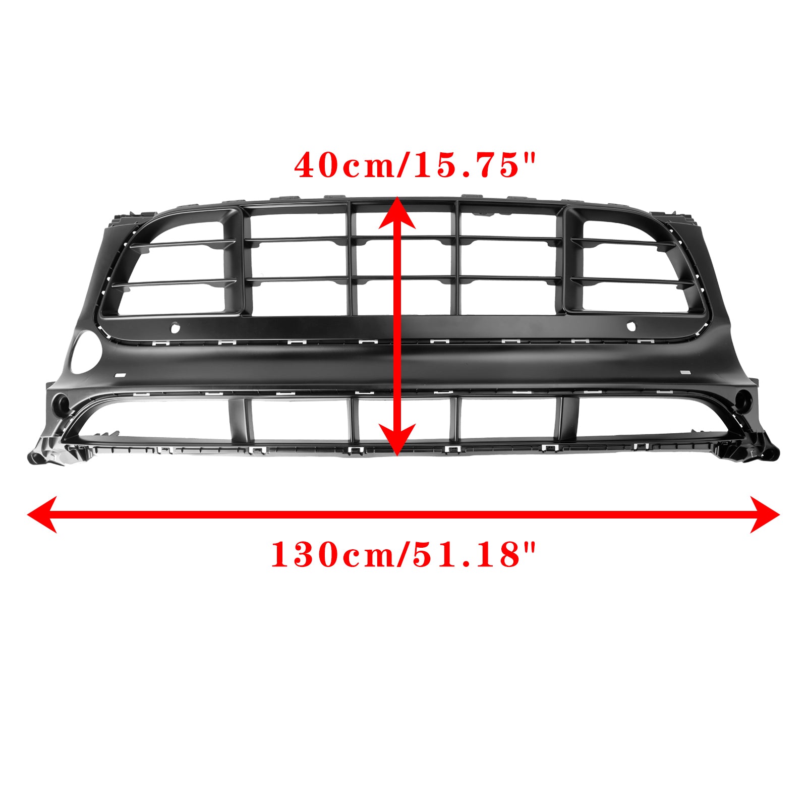 Front Bumper Grill Grille 95B807683-AG-0K1 Fit Porsche Macan GTS 2014-2017