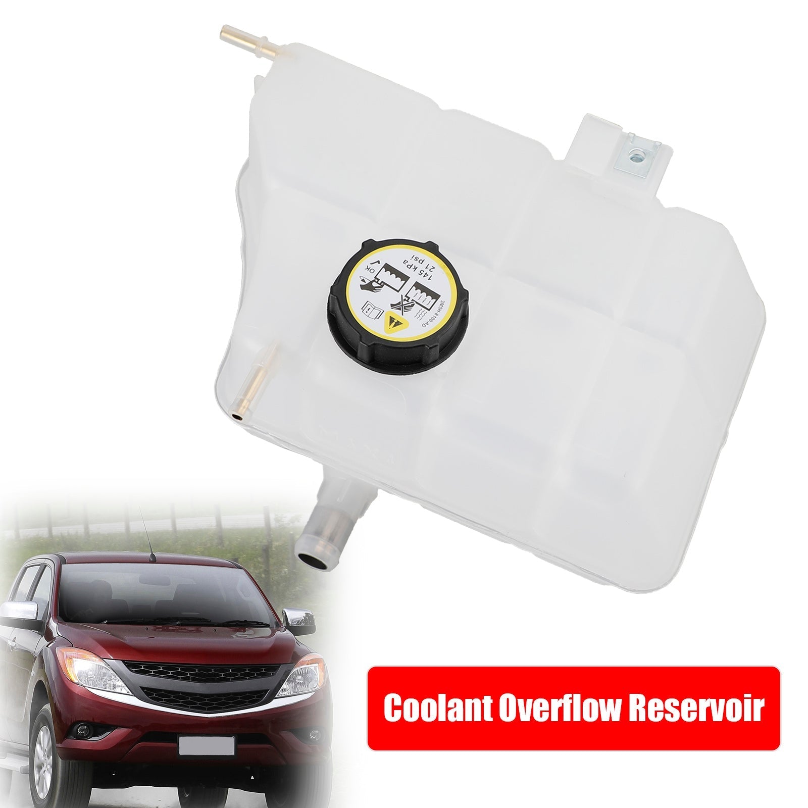 UK0115350 Coolant Overflow Bottle Tank Fit Mazda BT-50 2011-2015 Fit Ford Ranger PX