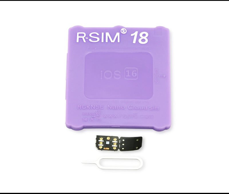 ترقية بطاقة فتح RSIM 18 Nano لهاتف iPhone 14 Plus 13 12 Pro Max 11 Pro IOS 16