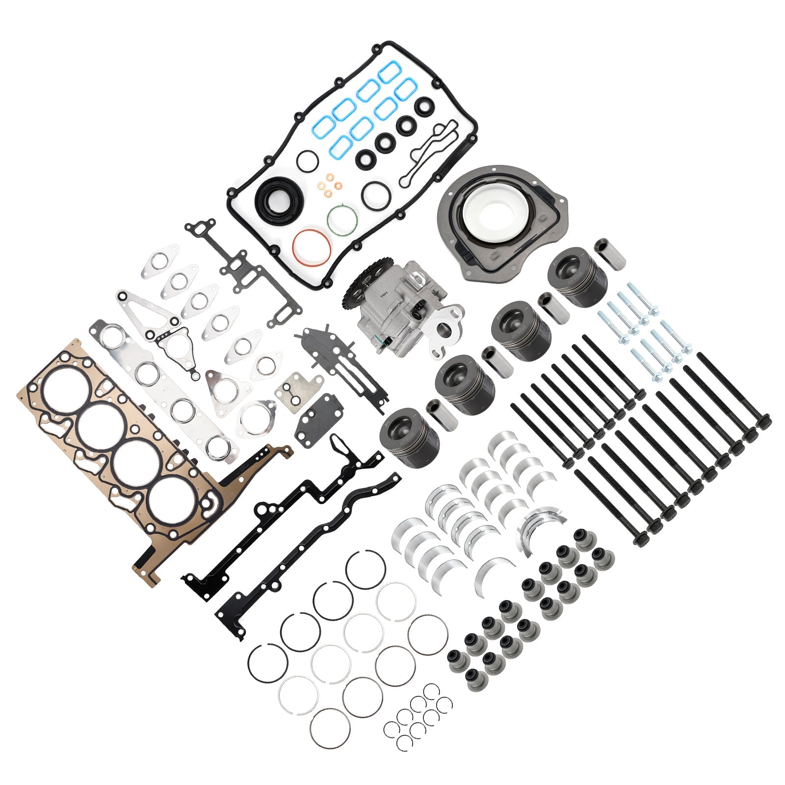 Engine Rebuild Kit for Ford Transit & Ranger 2.2 TDCi RWD Duratorq BK3Q-6051-C1C 9677428680