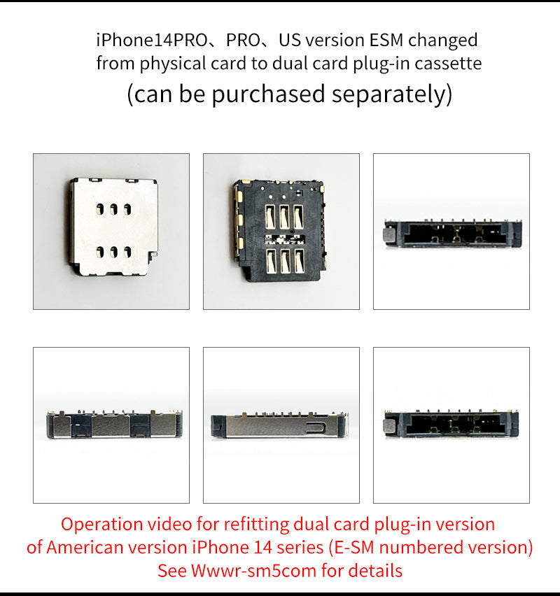 Actualice la tarjeta de desbloqueo RSIM 18 Nano para iPhone 14 Plus 13 12 Pro Max 11 Pro IOS 16