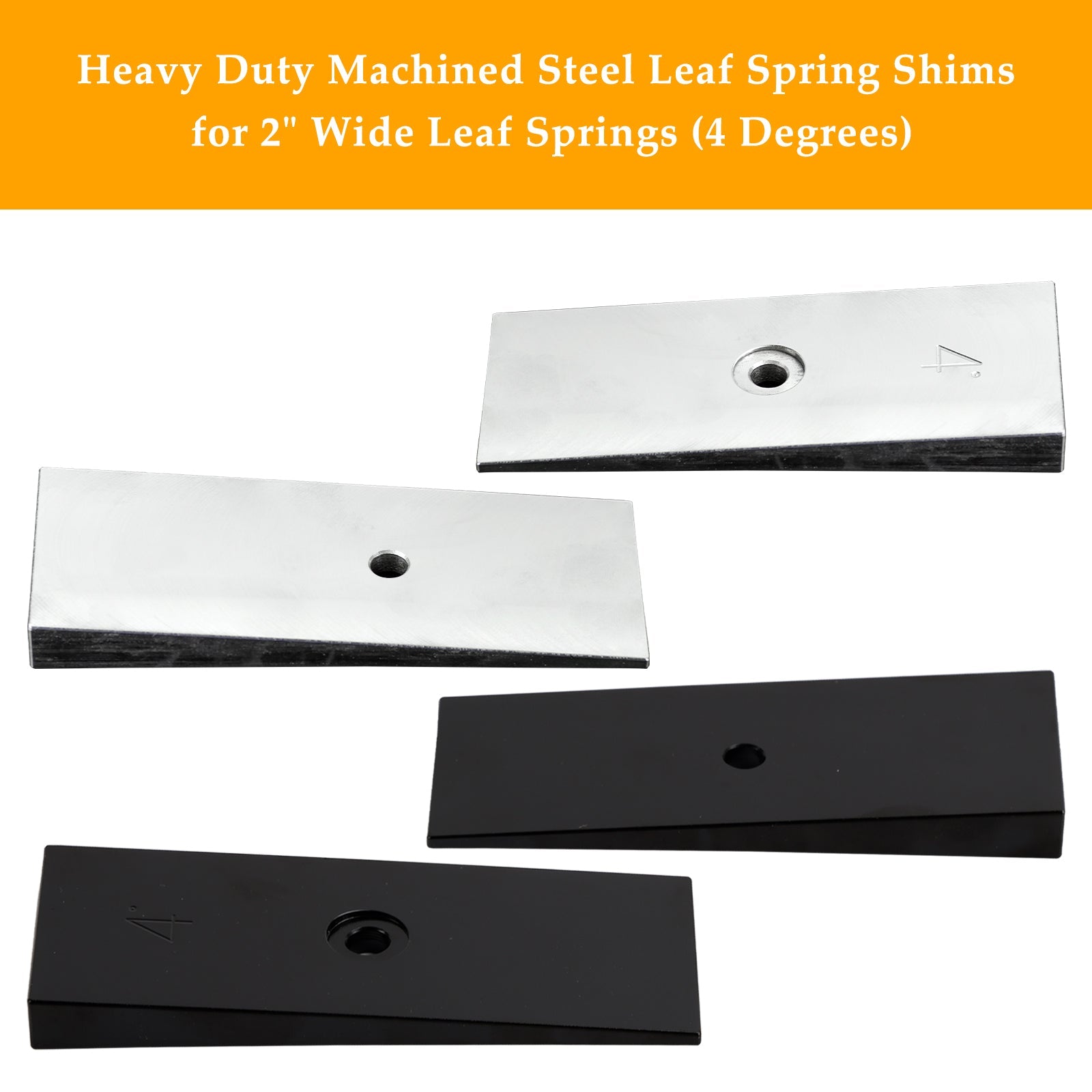 Rectangular Spring Shim 2PCS 2