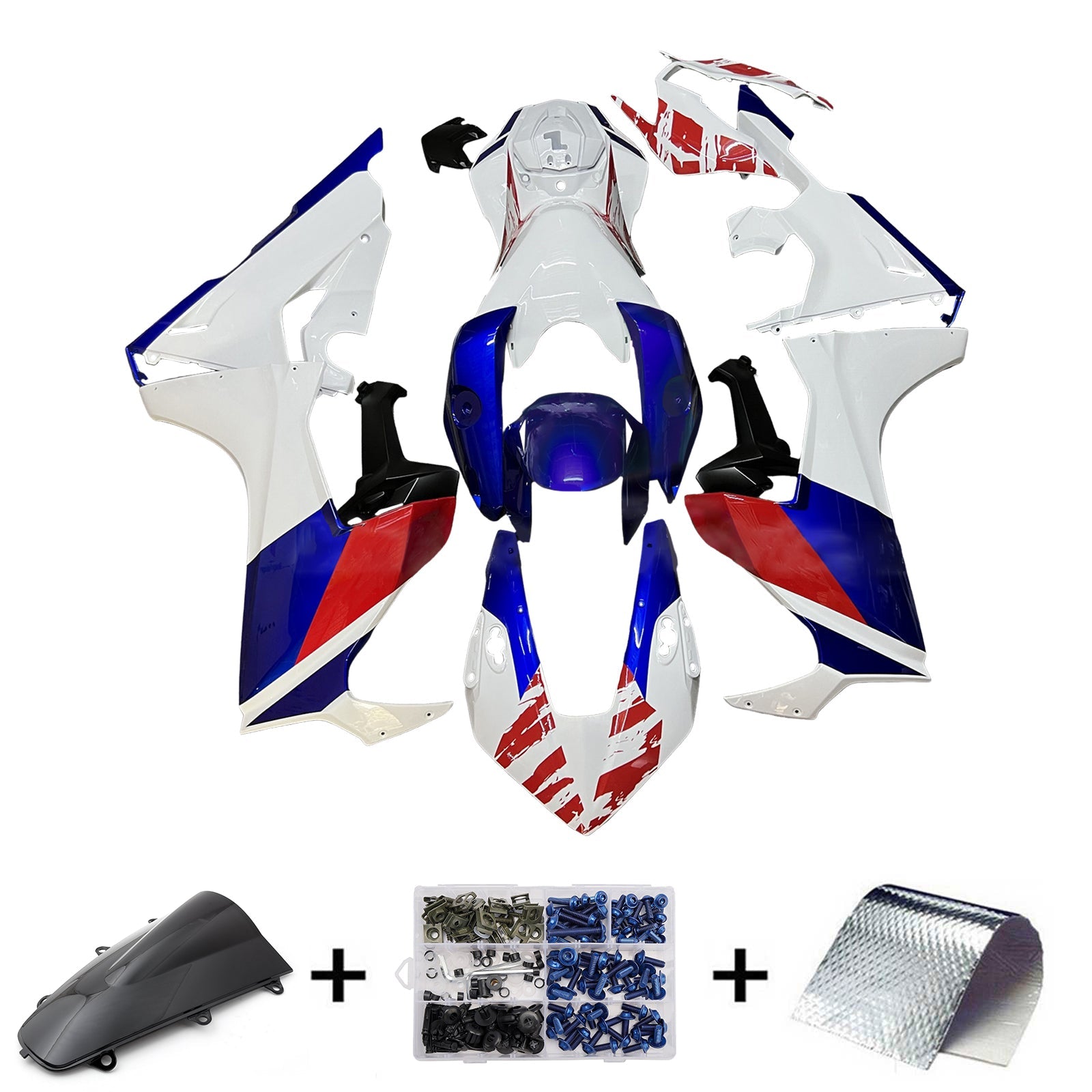 Injection Fairing Kit Bodywork Plastic ABS For Honda CBR1000RR 2017-2023