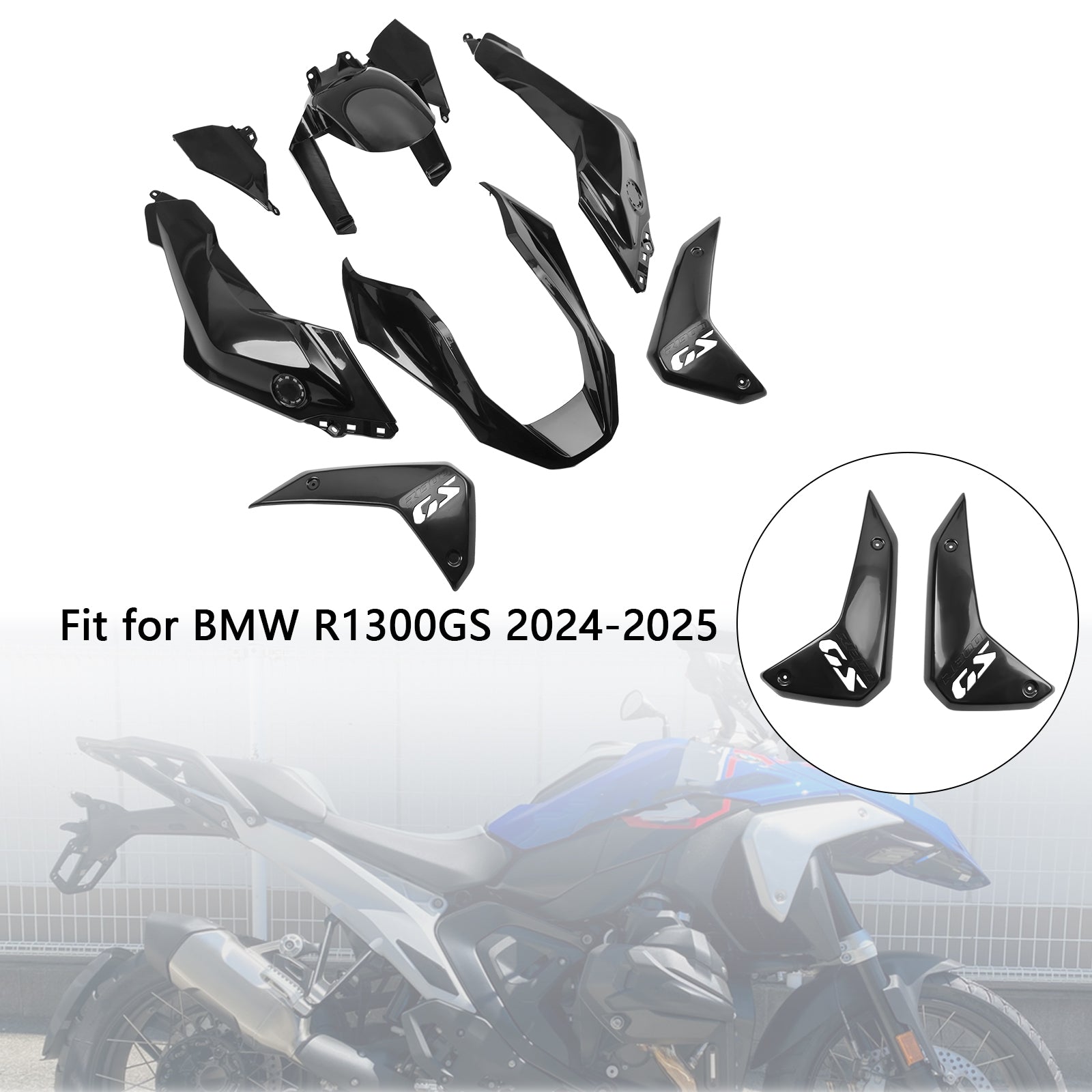 2024-2025 BMW R1300GS Bodywork Fairing Injection Unpainted