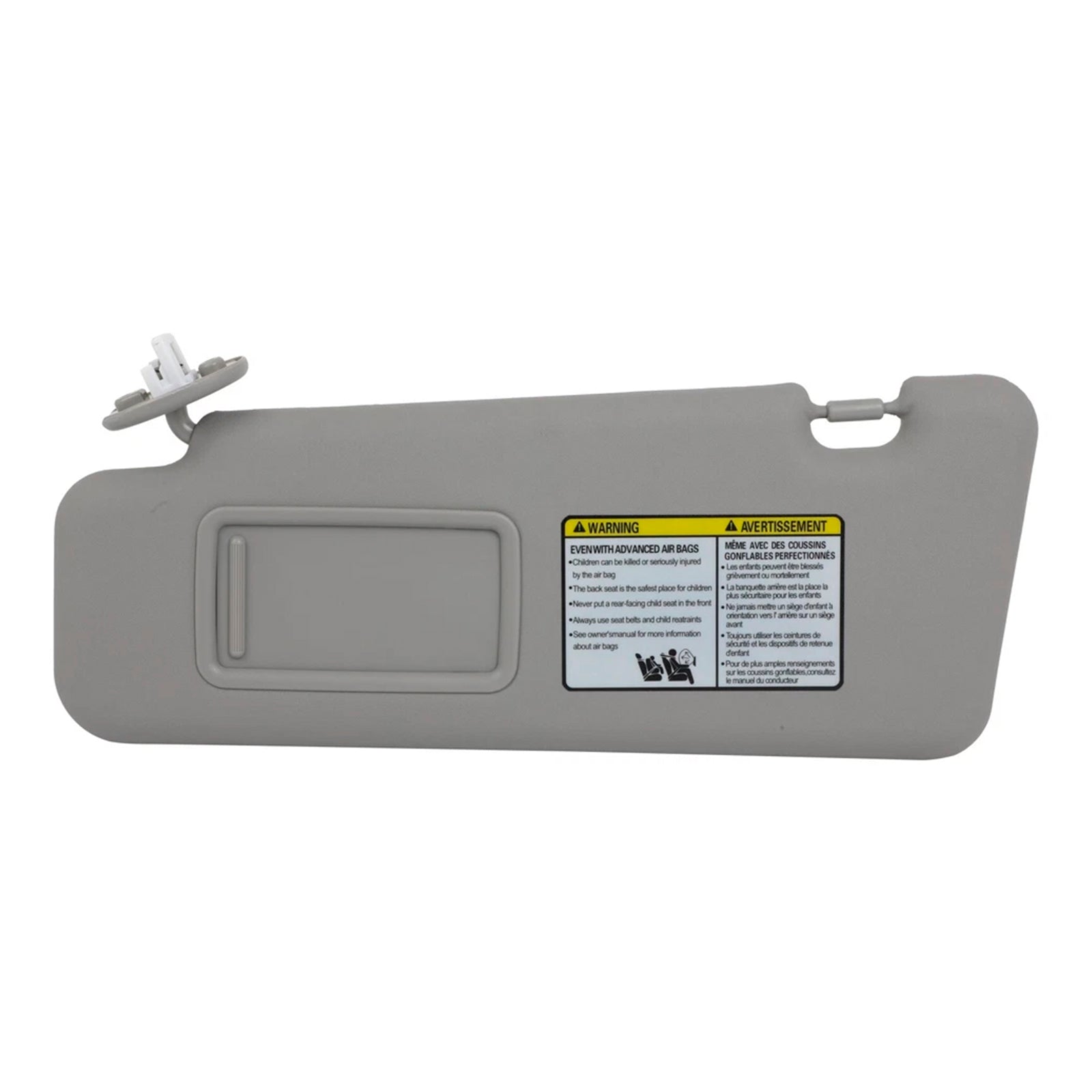 2008-2017 Honda Accord Gray Left  Side Sun Visor 74320-48500-E0