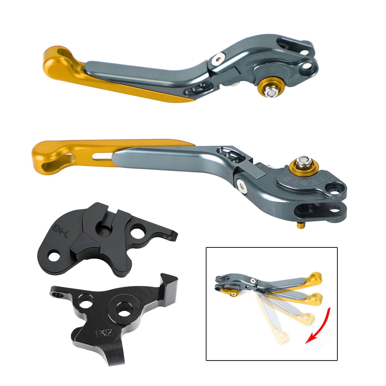 Adjustable Clutch Brake Lever fit for CFMOTO 250NK ABS 150NK 2019-2021