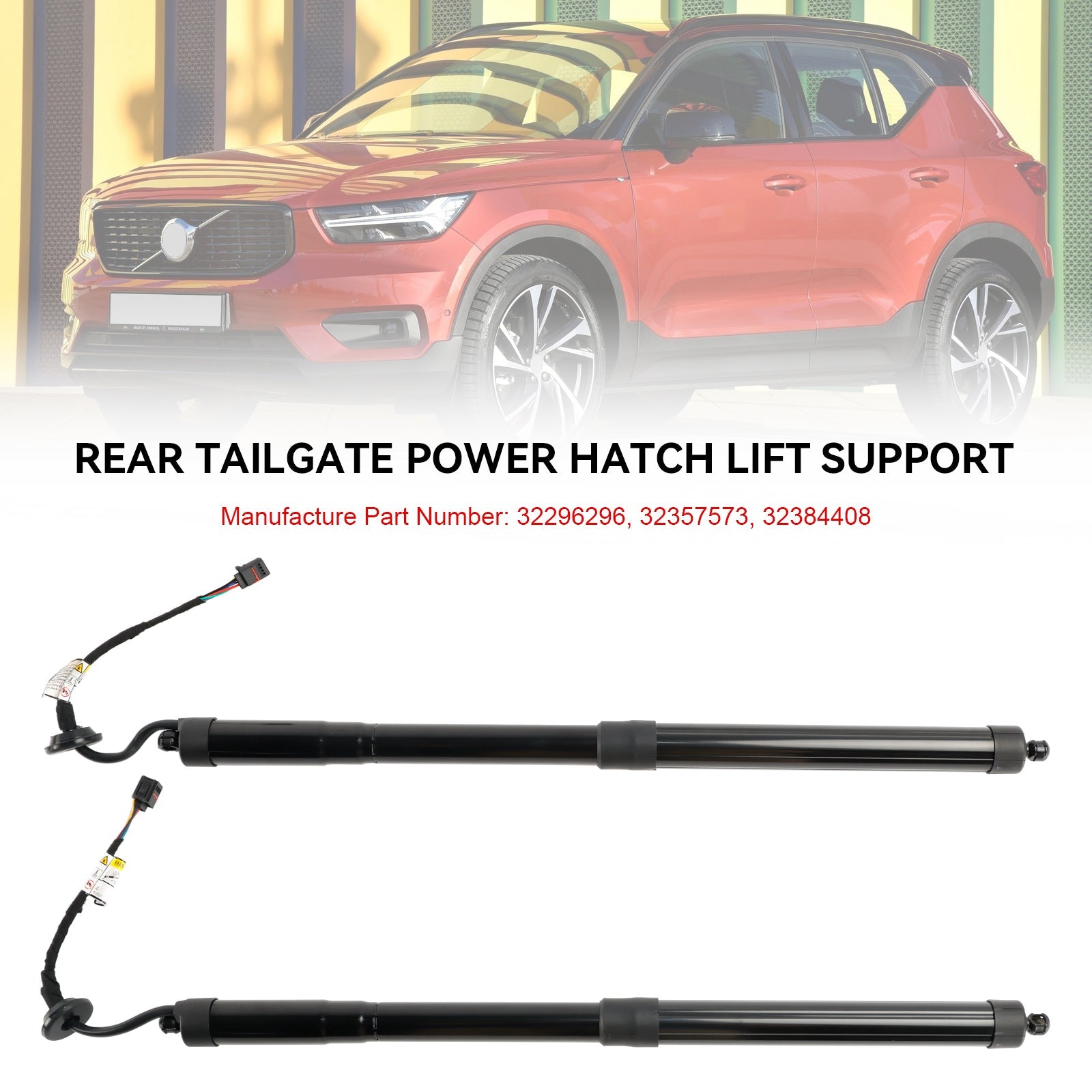 2PCS Rear Electric Tailgate Gas Strut 32296296 fit Volvo XC40 536 2019-2023