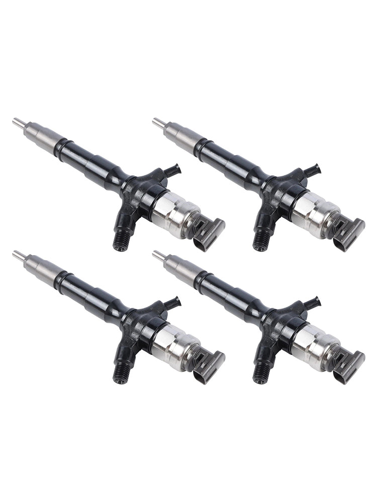 4Pcs Fuel Injector For Toyota Hilux Hiace 2KD-FTV 2.5L 2367009060 236700L070