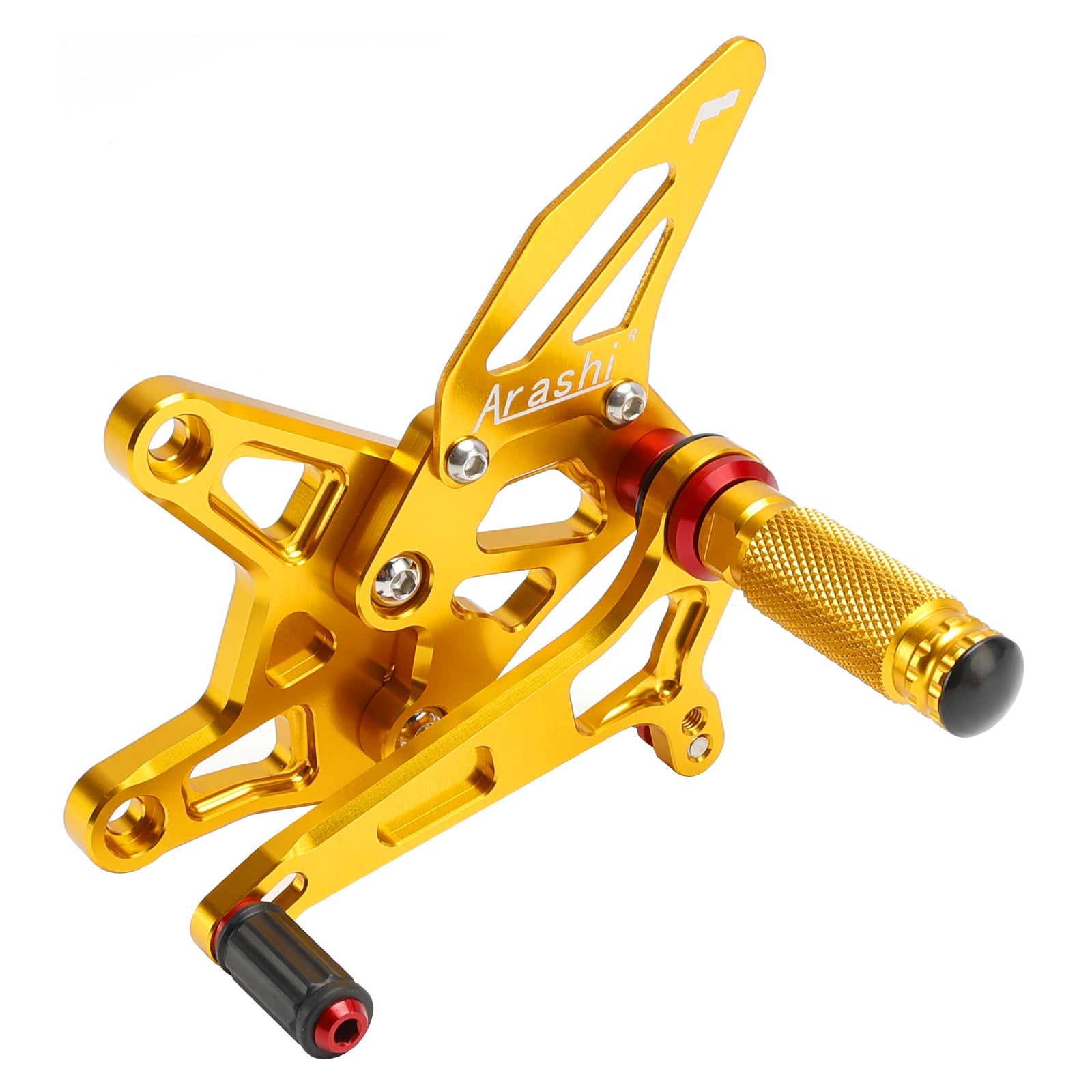 ALUMINUM ADJUSTABLE REAR SET REARSET FOR KAWASAKI ZX636 NINJA ZX-6R 2024 2025