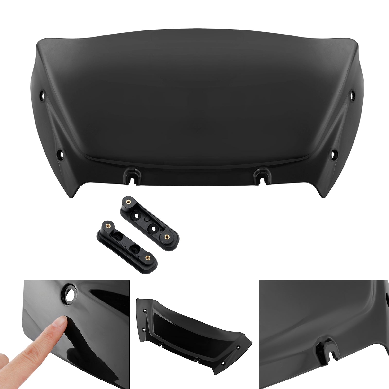 2023-2024 Touring Street Glide CVO 117 121 9" Windshield with Bracket