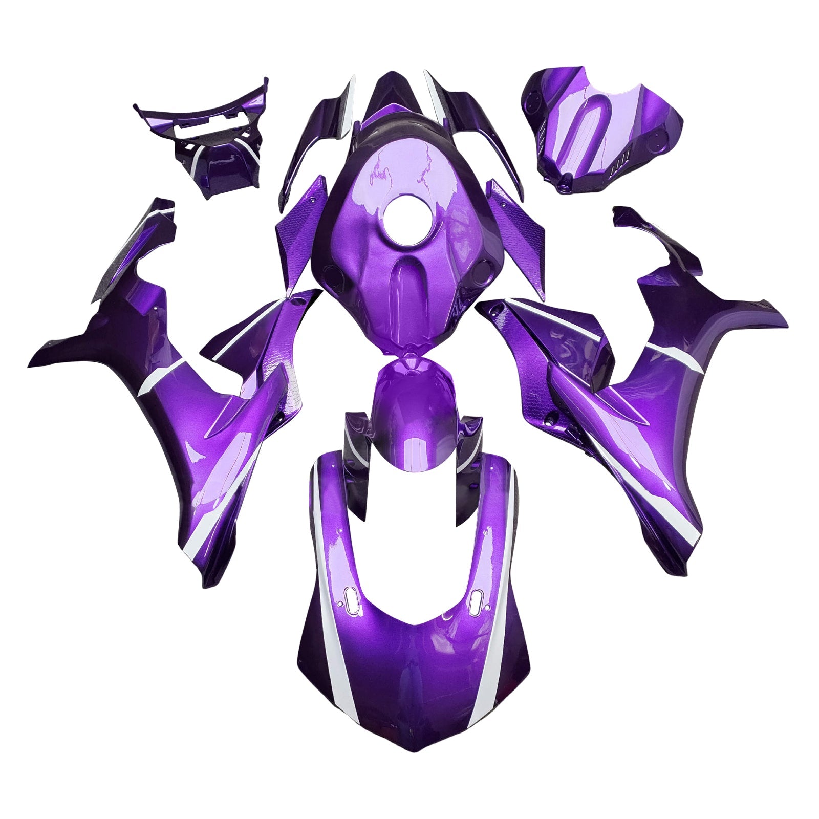 Injection Fairing Kit Bodywork Plastic ABS For Yamaha YZFR1 YZF-R1 2015-2019