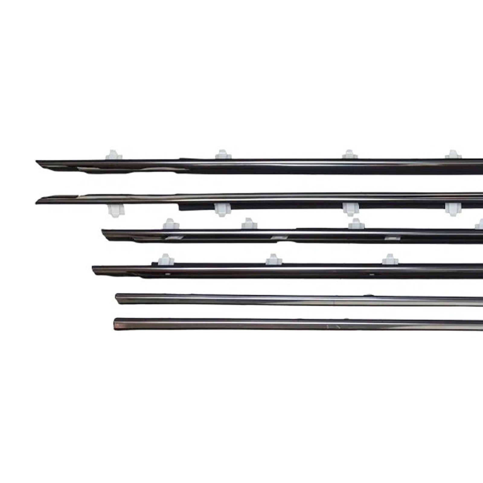 1996-1998 Lexus LX450 FZJ80 6PCS Door Belt Molding 75710-60011 75720-60011