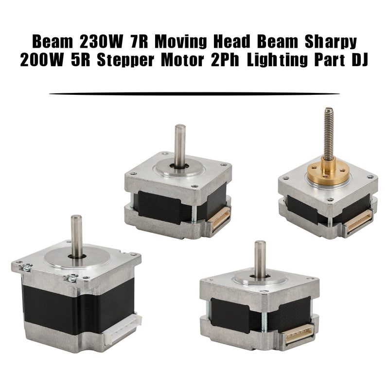 Haz 230W 7R haz de cabeza móvil Sharpy 200W 5R Motor paso a paso 2Ph pieza de iluminación DJ