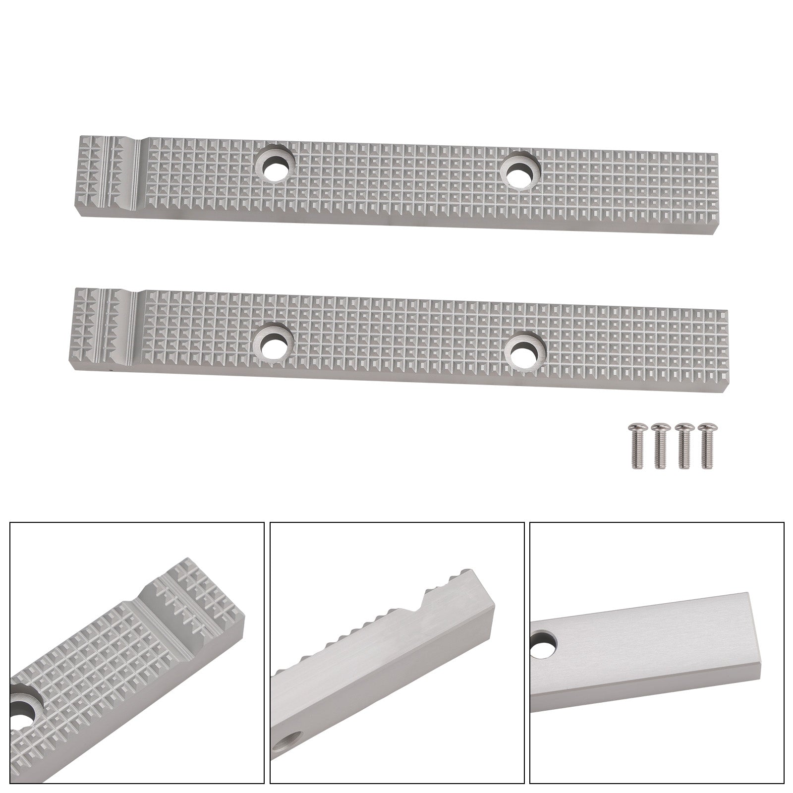 An Fitting Vise Jaw for most Older USA Models 6 1/2" Reversable Gray Vises for Craftsman