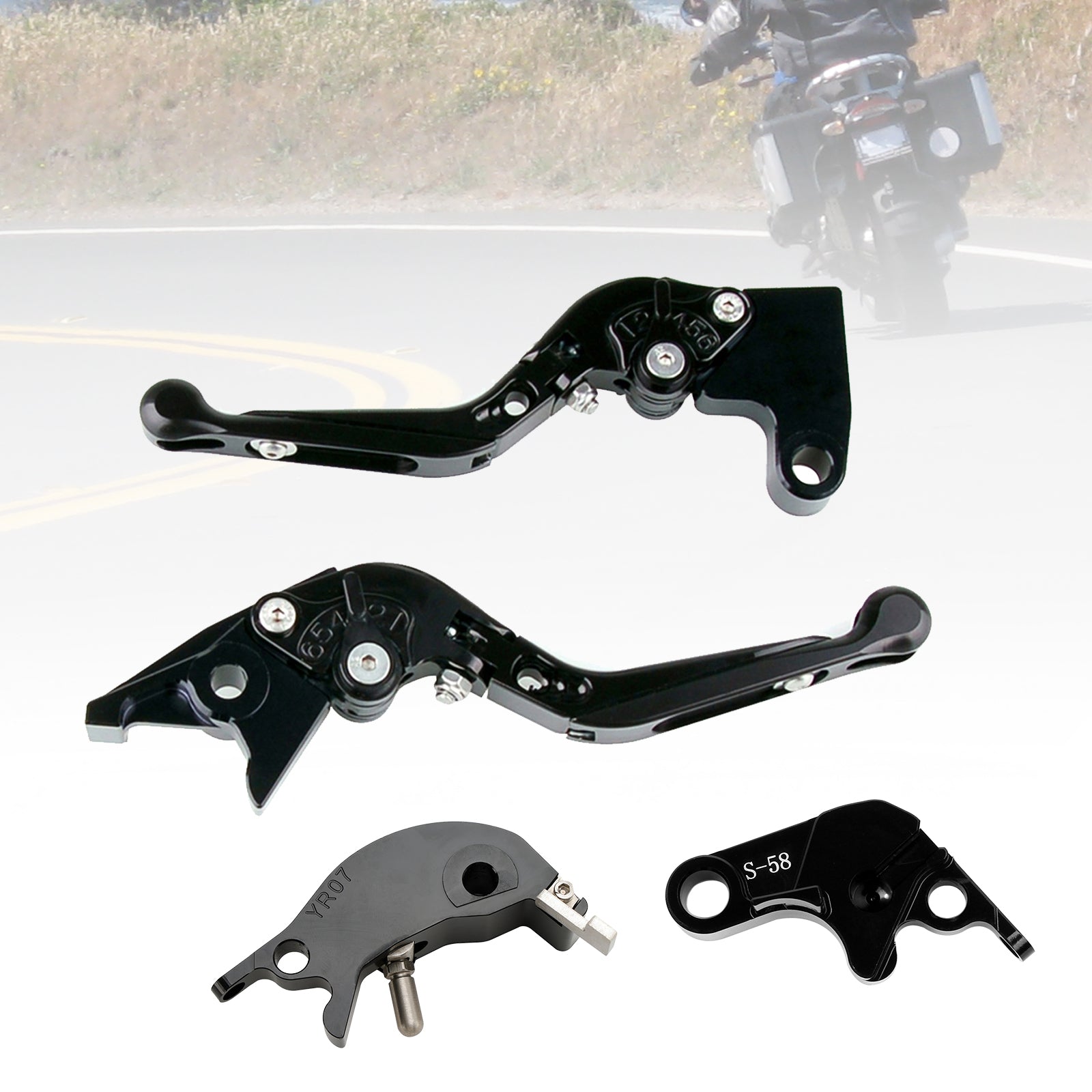 Adjustable Clutch Brake Lever fit for YAMAHA YZF R7 MT-10/SP FZ-10/SP 2022-23
