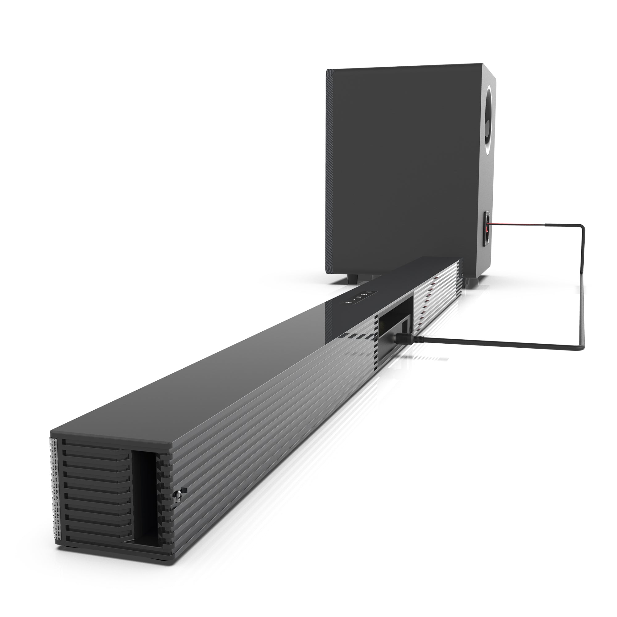 Bluetooth Subwoofer Audio Heavy Bass Home Theater Soundbar Echo Wall Speaker