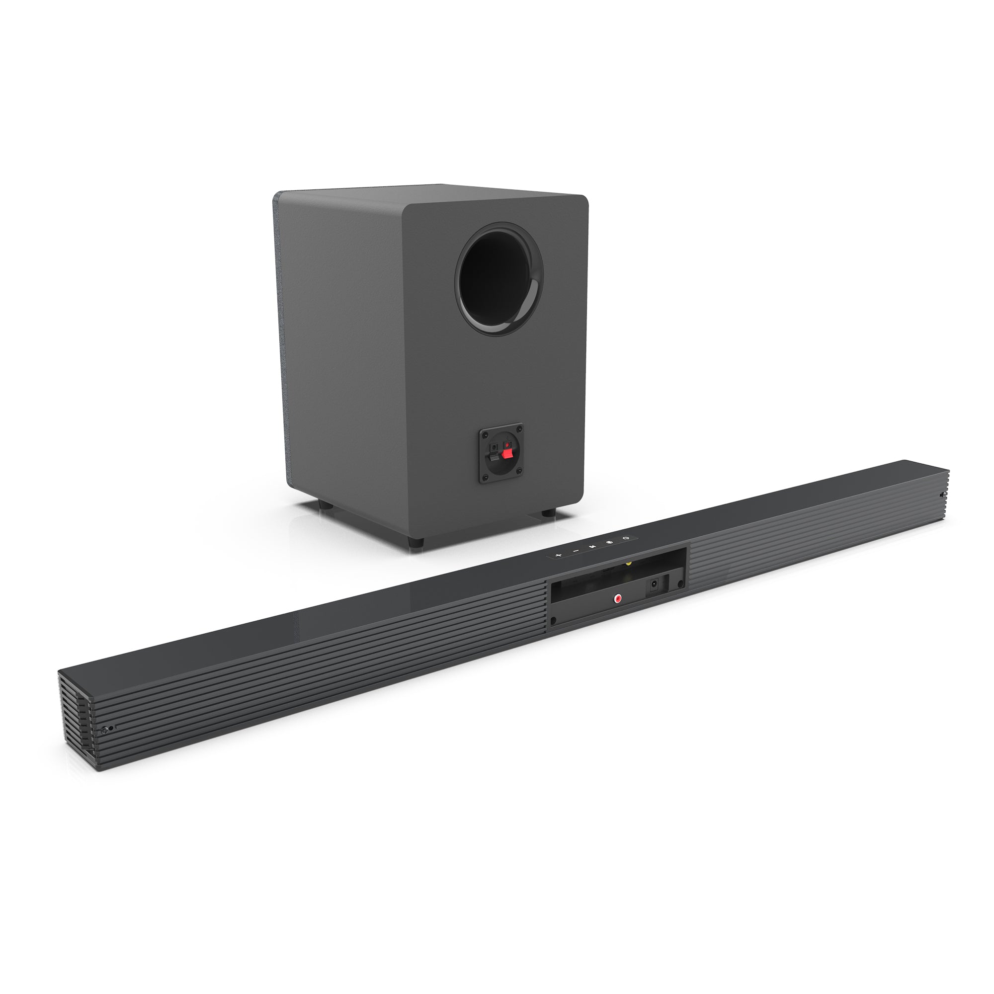 Bluetooth Subwoofer Audio Heavy Bass Home Theater Soundbar Echo Wall Speaker