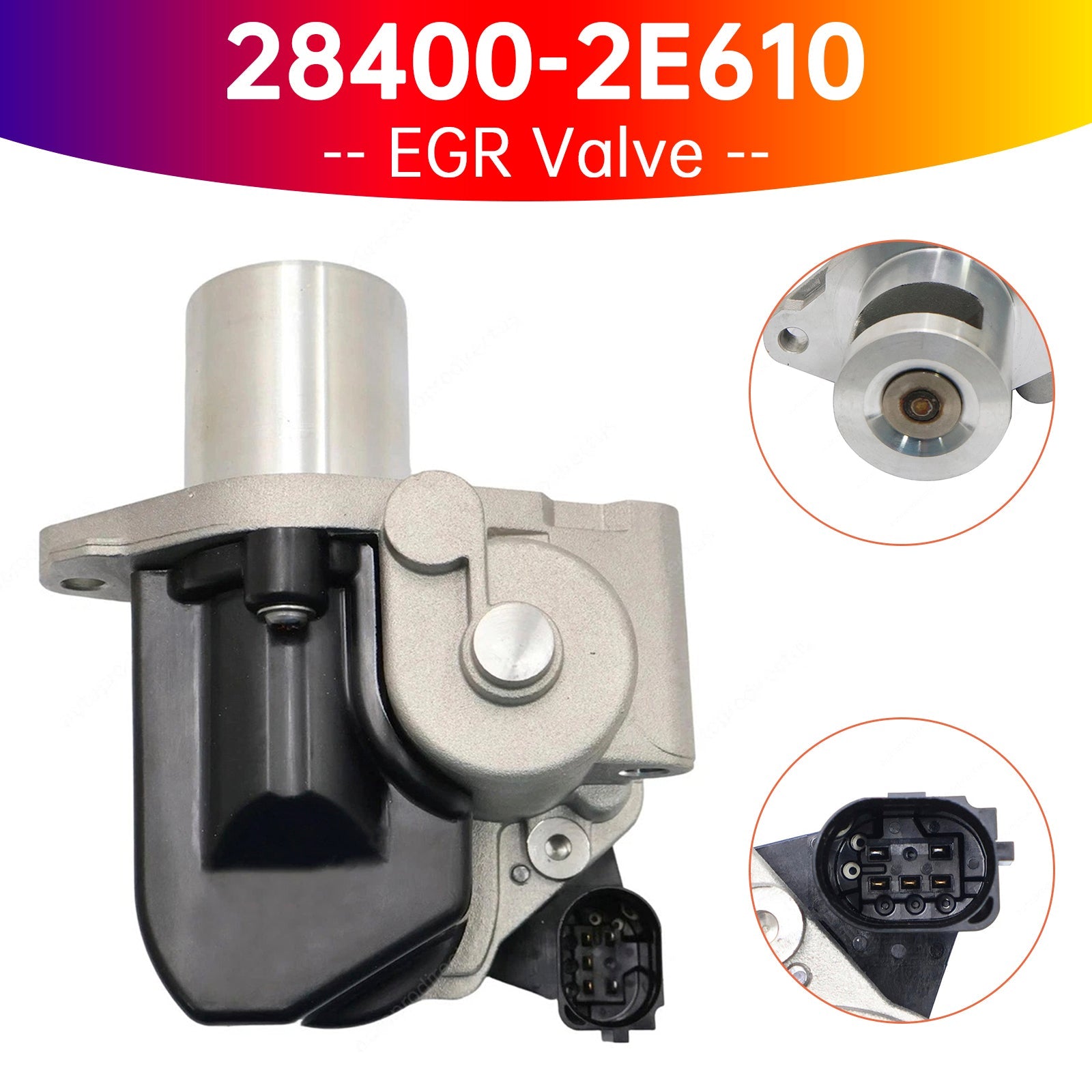 EGR Valve 28400-2E610 for Hyundai Sonata 17-20 for KIA Optima Hybrid 16-19