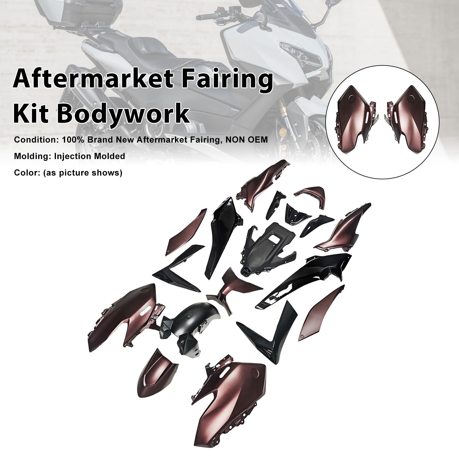 2025-2026 for Yamaha TMAX560 Injection Bodywork Fairing Kit
