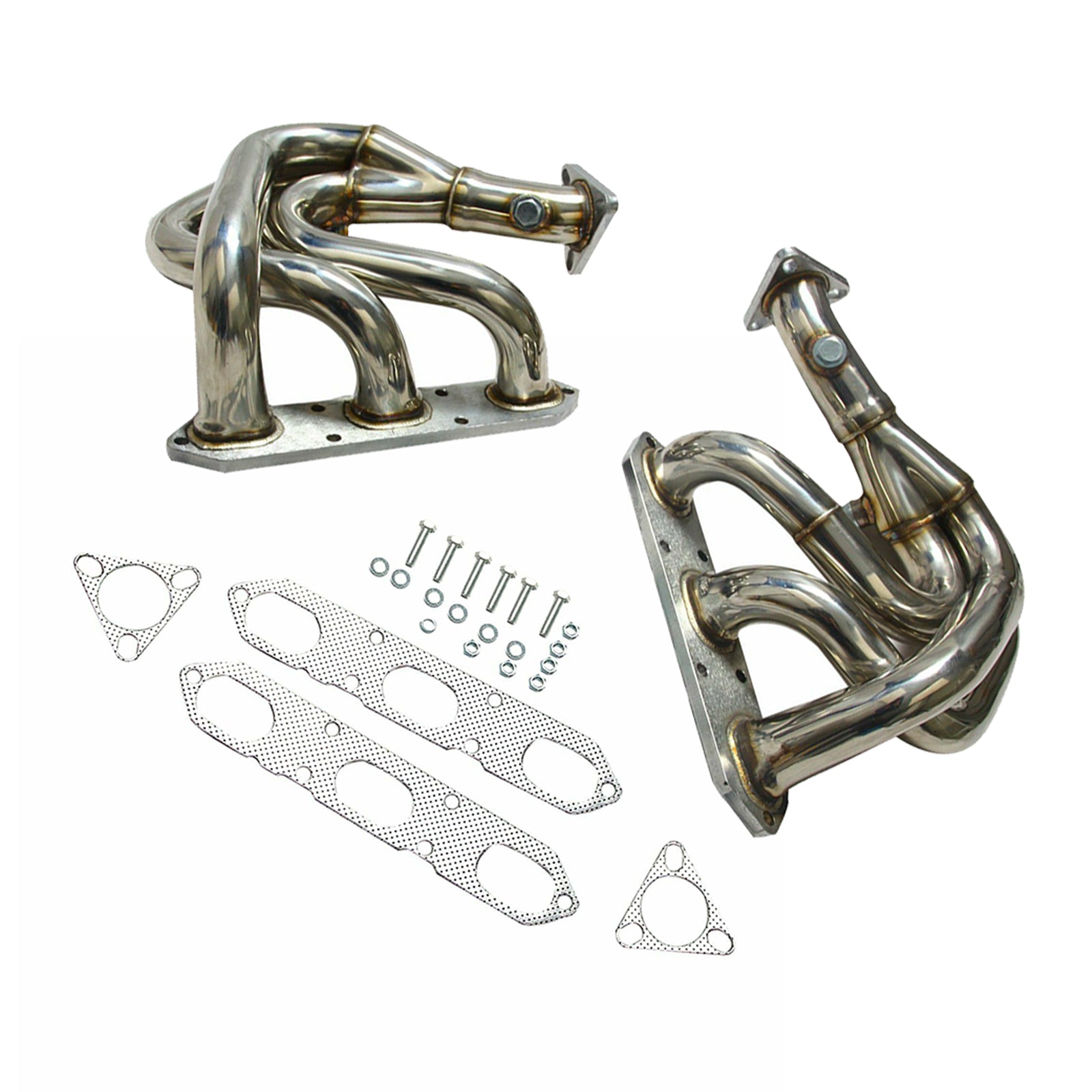 Stainless Steel Exhaust Manifold Fit Porsche Boxster 986 2.5L & 2.7L 1997-2004