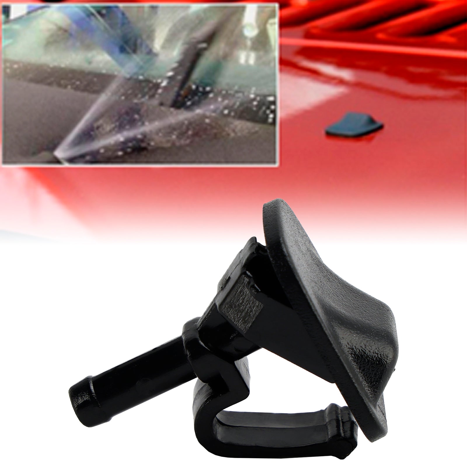 Windshield Washer Nozzle Wiper Spray 55156728AB for Jeep Wrangler JK 2002-2012