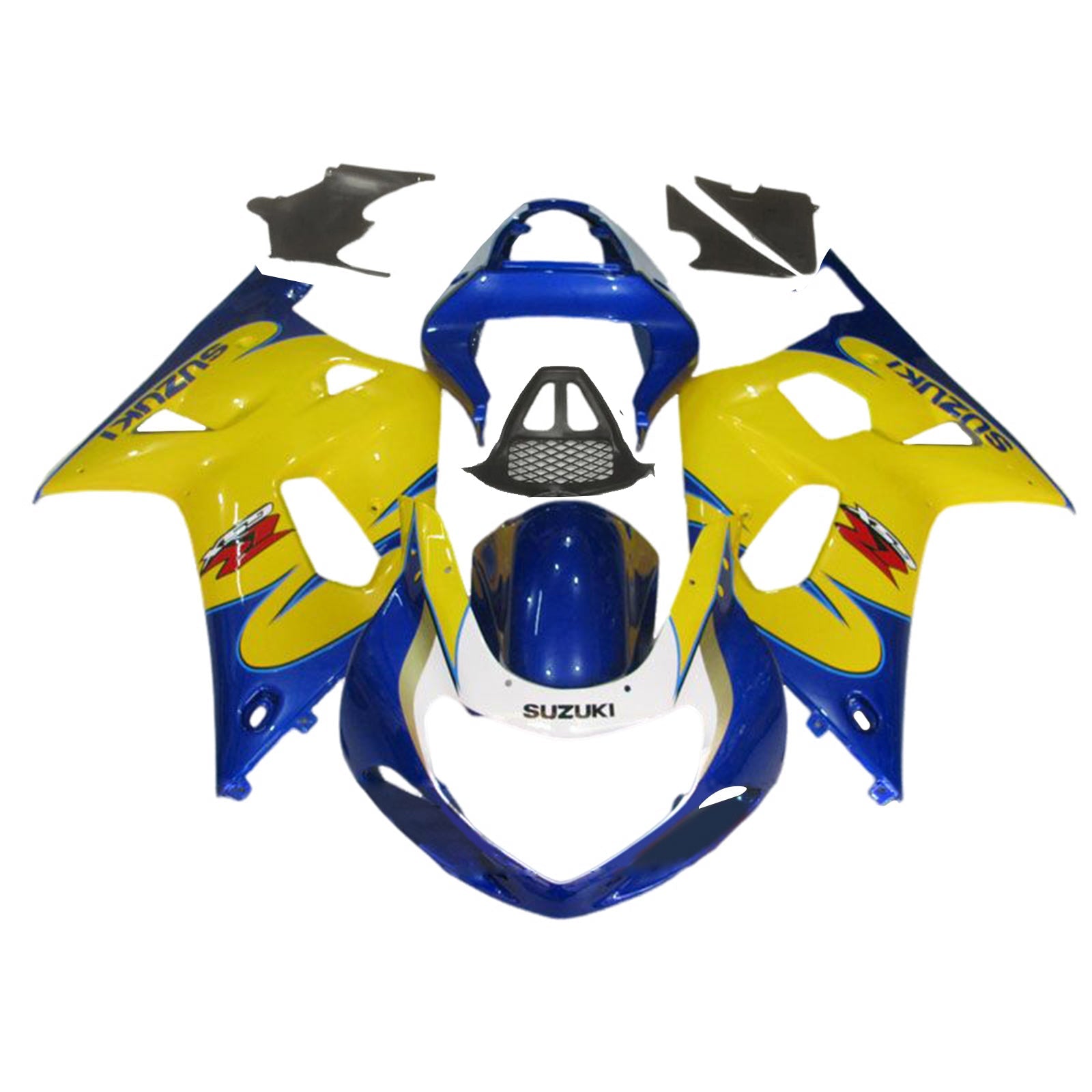 Amotopart Suzuki GSXR1000 2000-2002 K1 K2 Fairing Kit Bodywork Plastic ABS