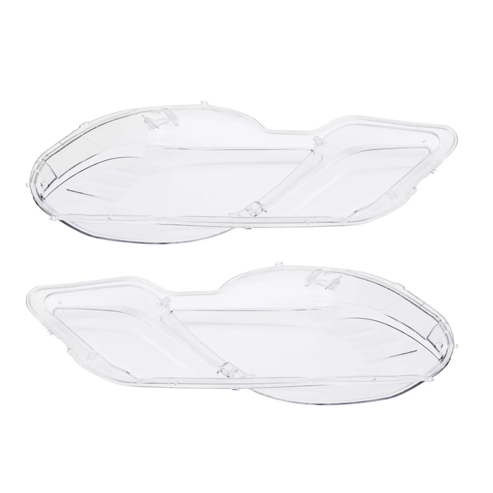 2009-2014 Mercedes Benz E-Class W212 2PCS Front Headlight Glass Clear Cover A2128209661