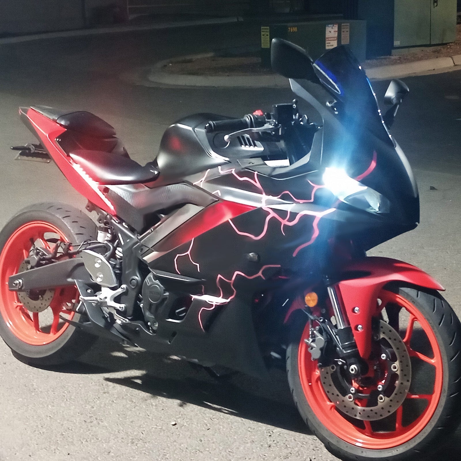 Injection Fairing Kit Bodywork Plastic ABS fit For Yamaha YZF-R3 R25 2019-2021