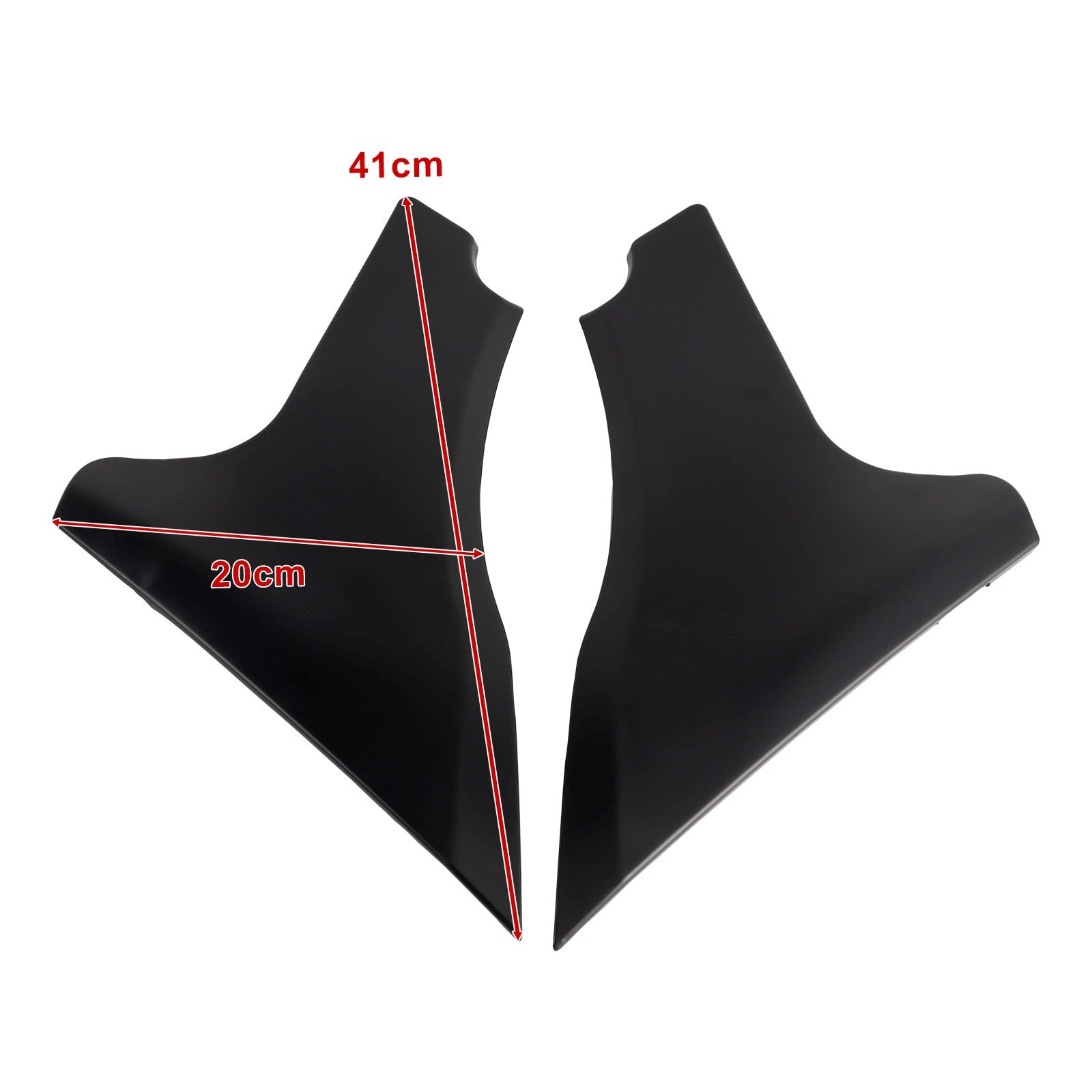 2023-later FLTRXSE and 2024 FLTRX and FLTRXSTSE models Side Panel Brackets Support Spoiler