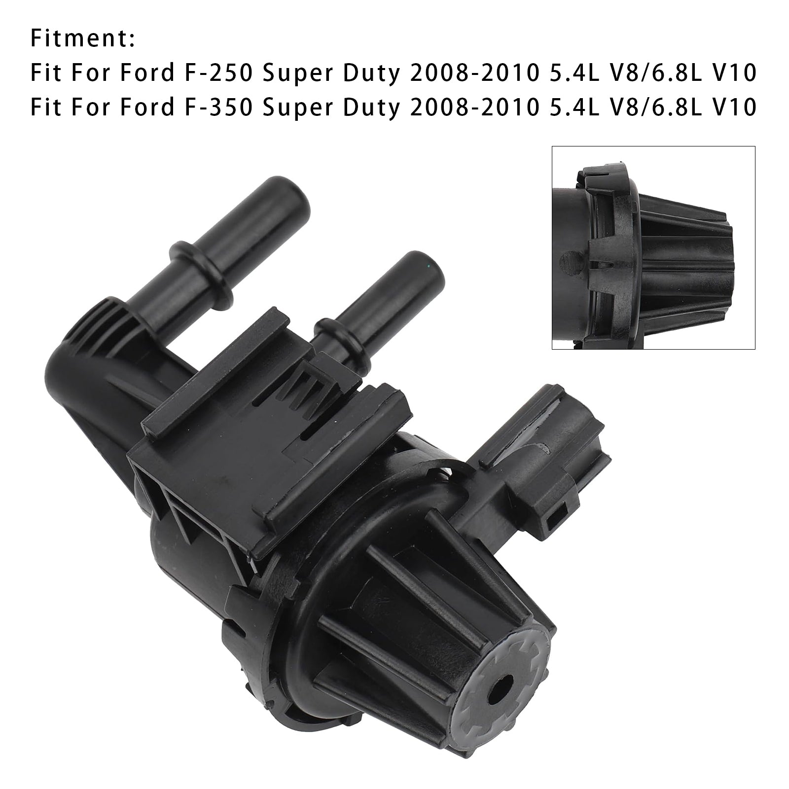 2008-2010 Ford F250 F350 Super Duty Vapor Canister Purge Solenoid Valve 911-350