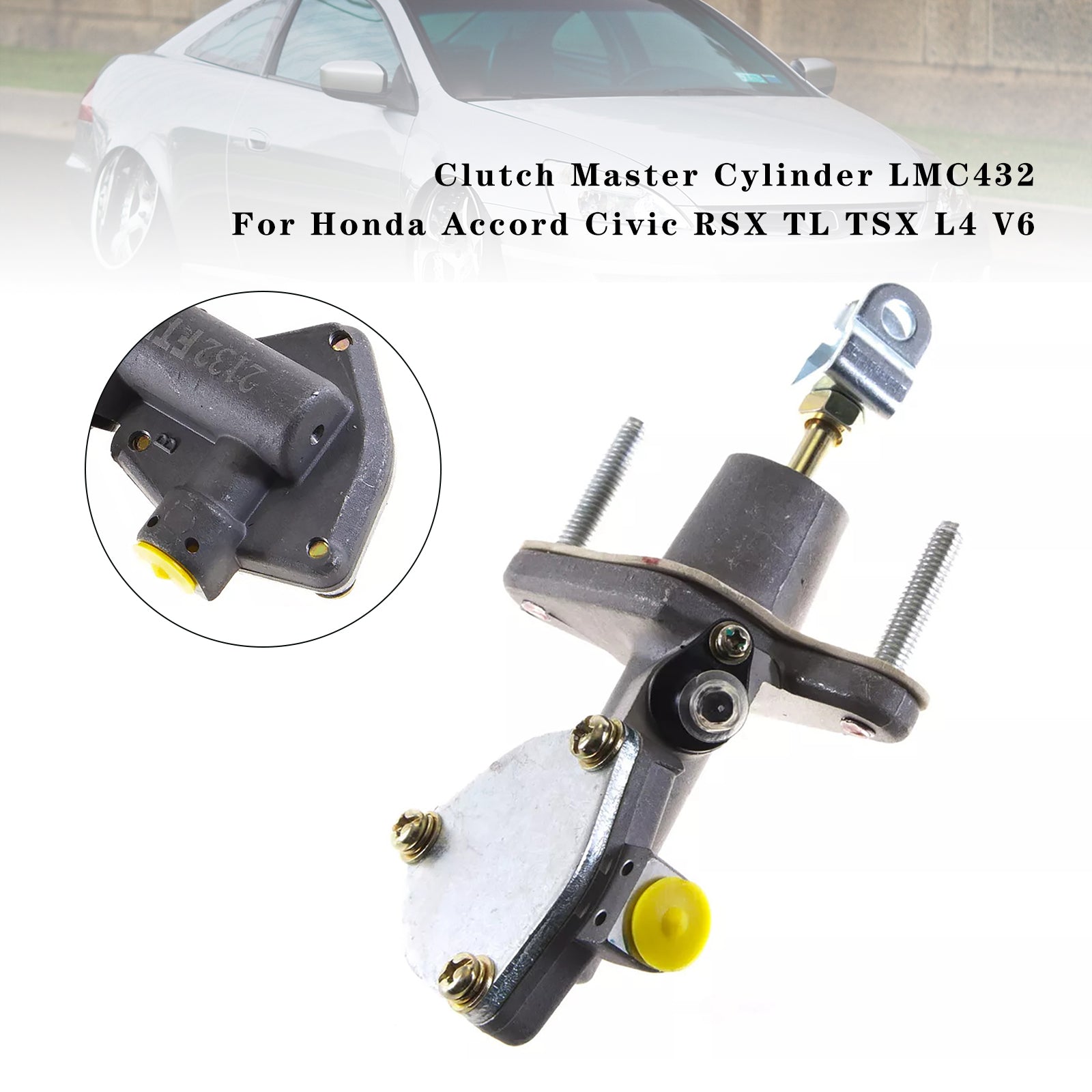 Clutch Master Cylinder LMC432 For Honda Accord Civic RSX TL TSX L4 V6
