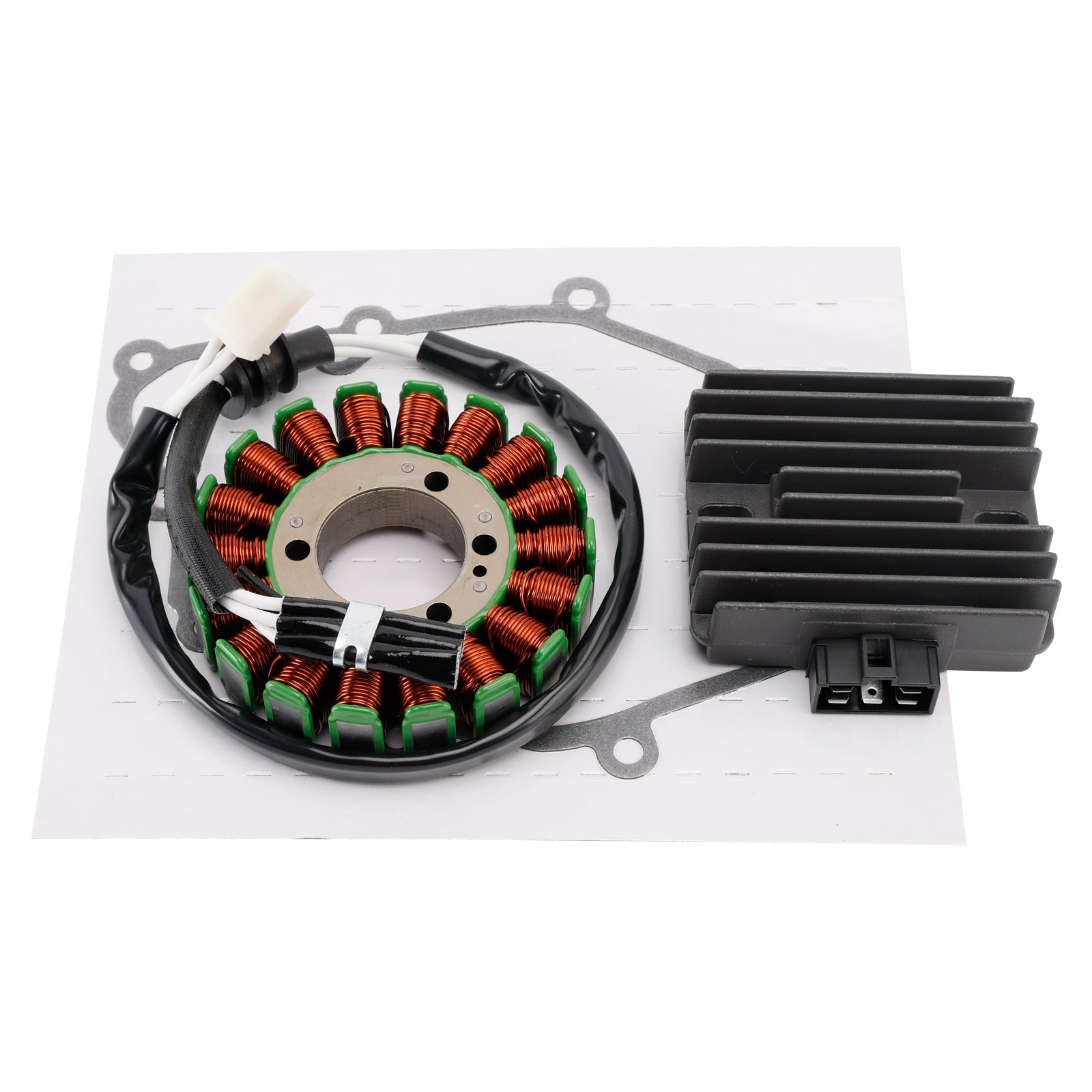 2006-2009 Yamaha YZF R6S Stator And Regulator Rectifier W/Gasket 5SL-81960-00-00