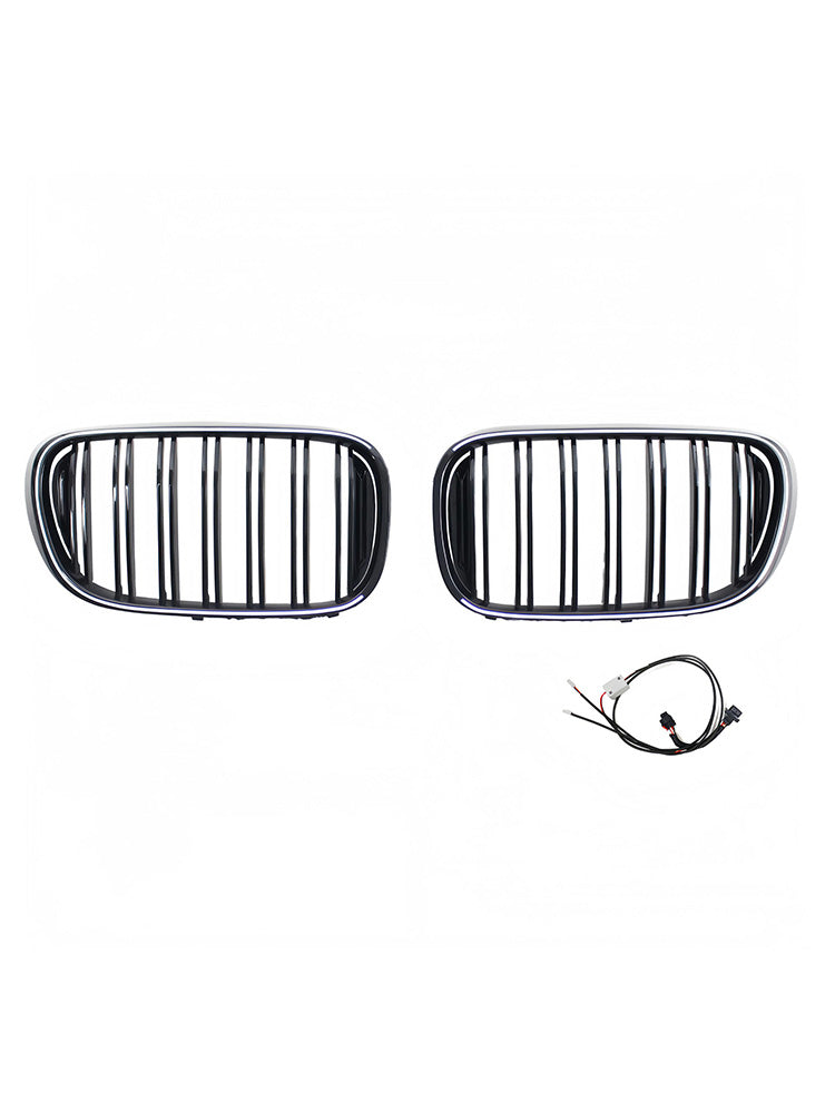 07.2015-01.2019 For BMW 7 Series G11 Long-Wheel Base Pre-Facelift Front Kidney Grill Grille