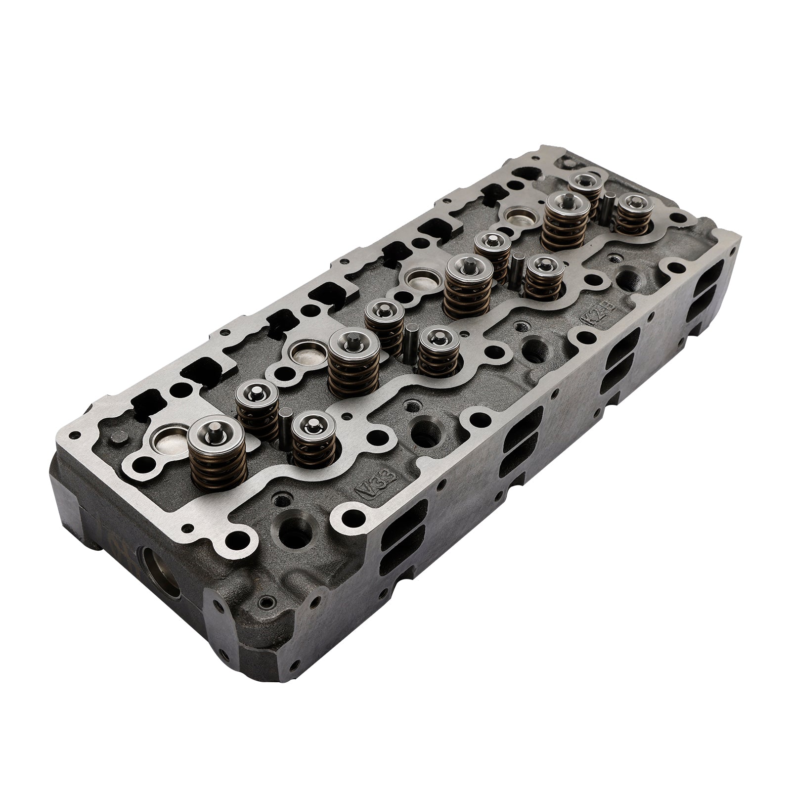 For Kubota V3300 V3300-DI Complete Cylinder Head With Valve Engine 12Valve