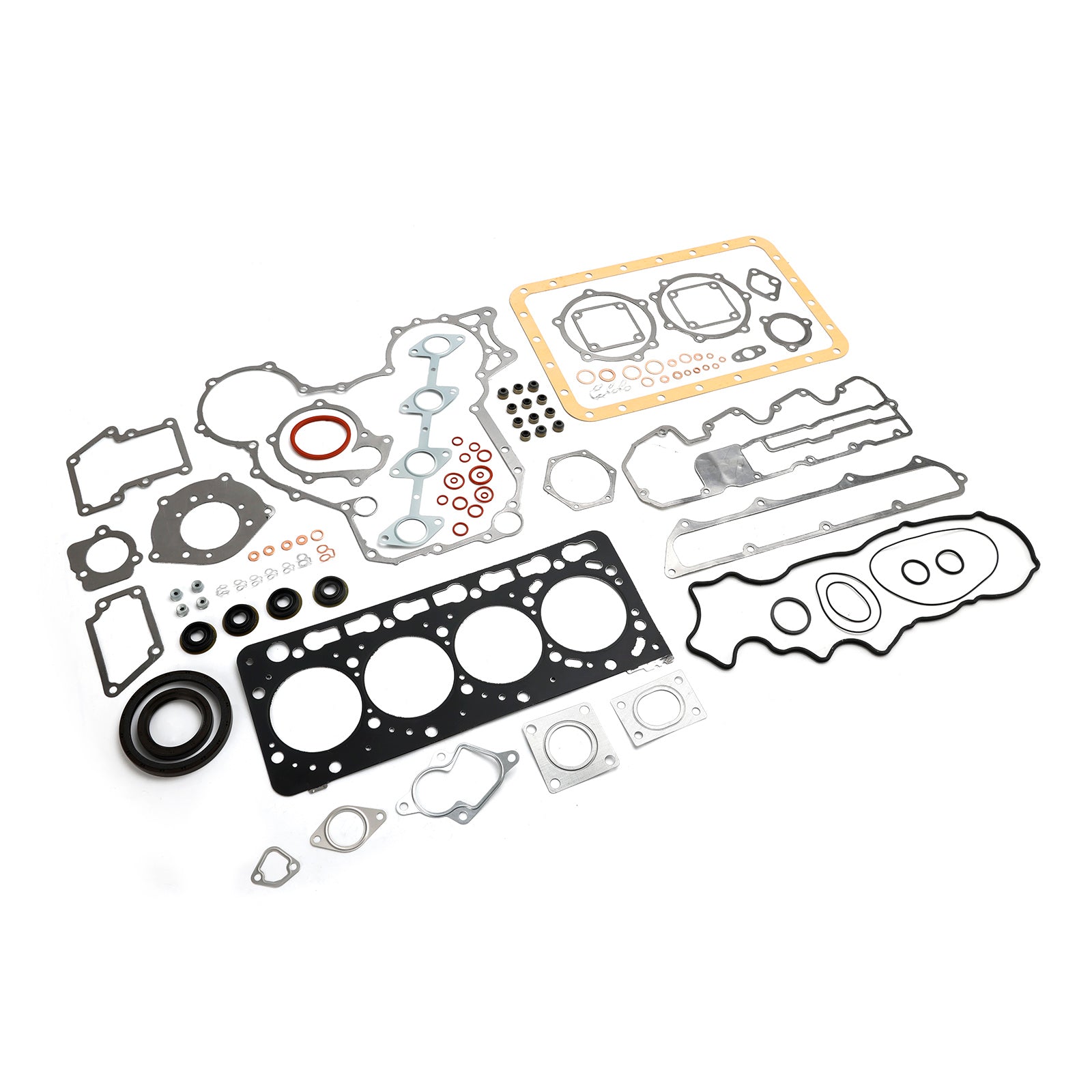 Complete Cylinder Head W/ Valve+Gasket For Kubota V3300 V3300-DI Engine 12V