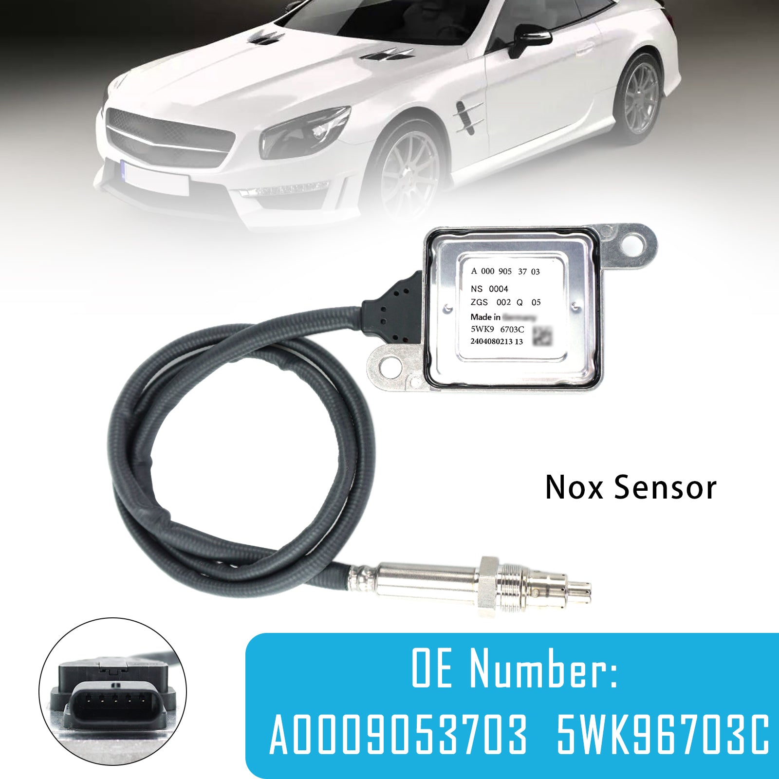 2012.02-2014.04 For MERCEDES-BENZ SL 350 (225KW,306PS) Nitrogen Oxide Sensor Nox Sensor A0009053703