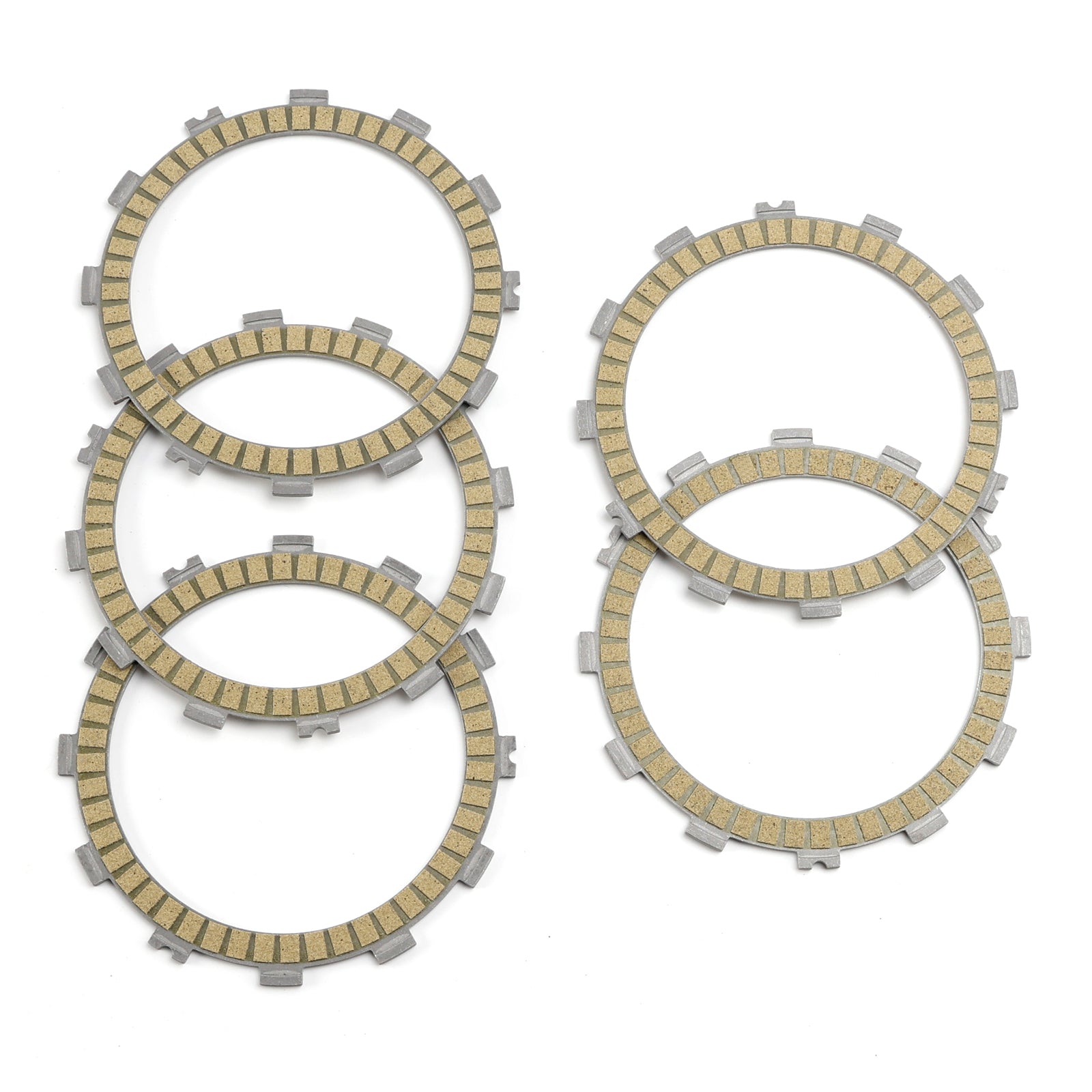 Clutch Friction Plate Kit for Kawasaki EX250 Ninja 250 2008-2012 13088-0038