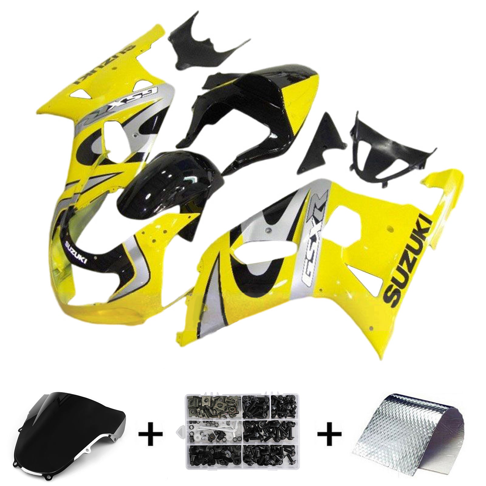 أموتوبارت سوزوكي GSXR600 2001-2003 GSXR750 2000-2003 K1 Fairing Kit