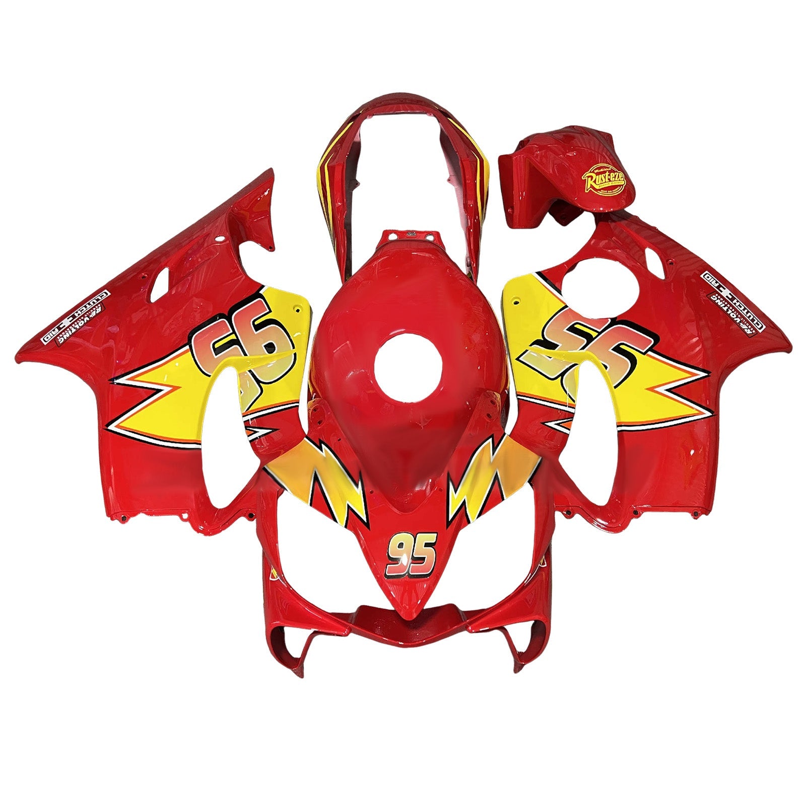 Injection Fairing Kit Bodywork Plastic ABS For Honda CBR600 F4i 2004-2007