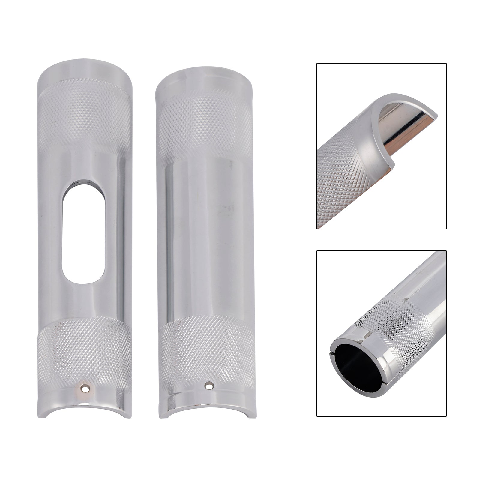 1-1.25" Diameter Rising Handlebar Adapter Chrome For Dyna Road Glide Road Kingw